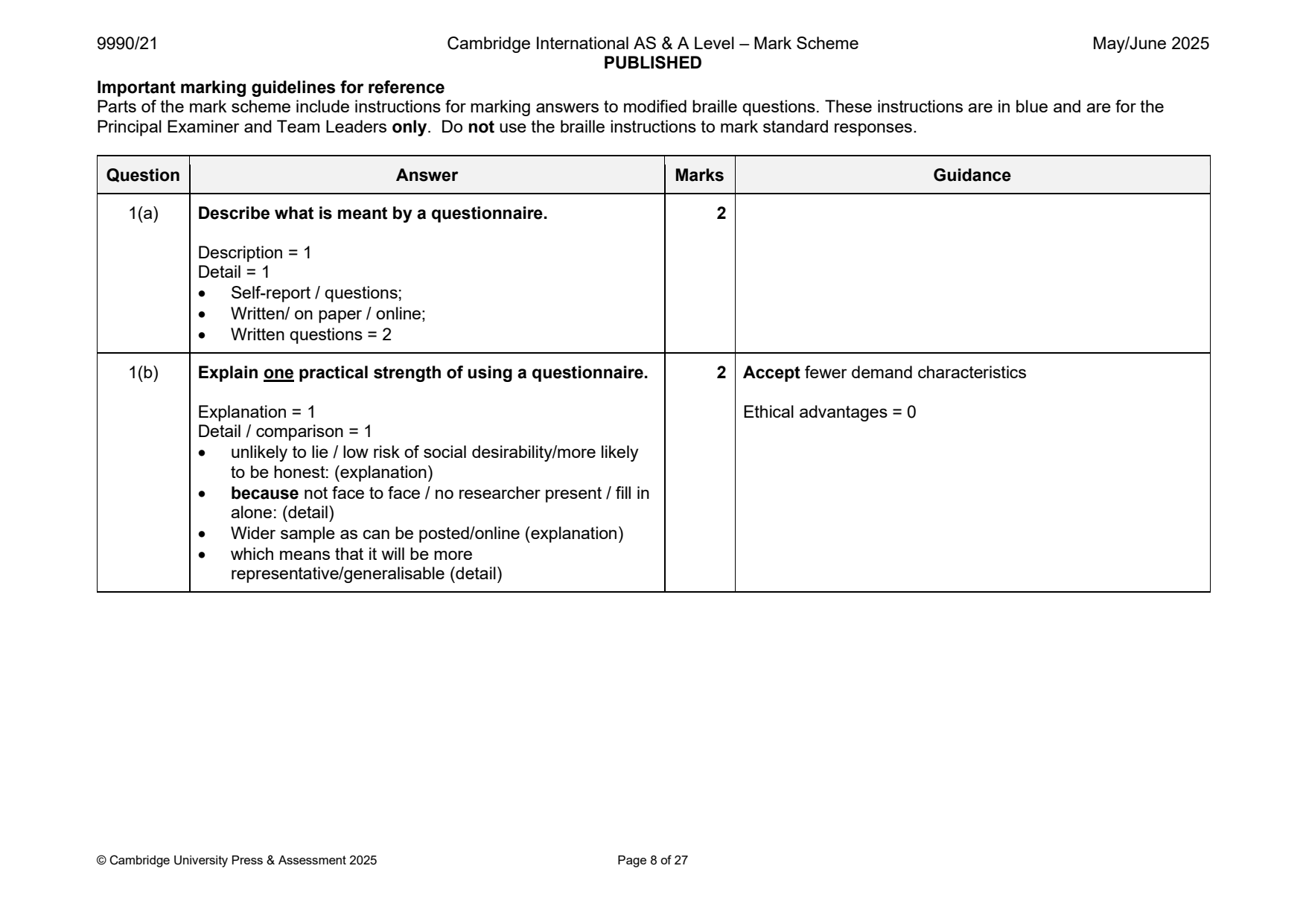 9990-2025-mj-21-q01 official mark scheme page