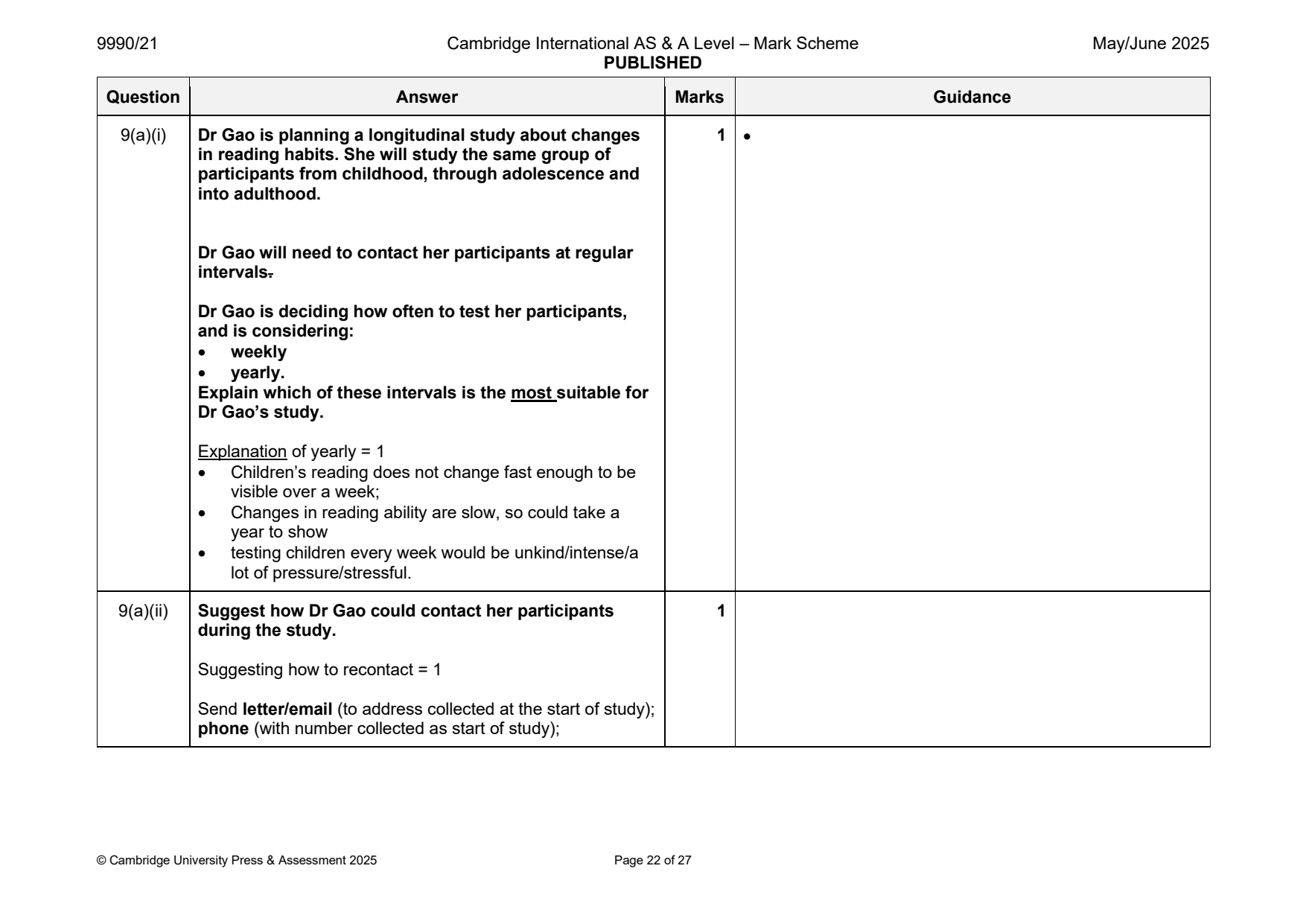 9990-2025-mj-21-q09 official mark scheme page