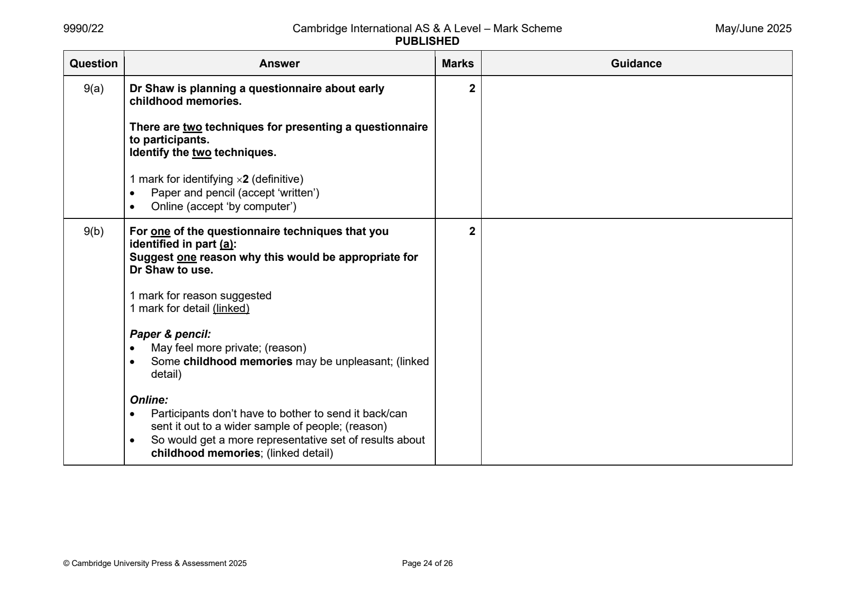 9990-2025-mj-22-q09 official mark scheme page