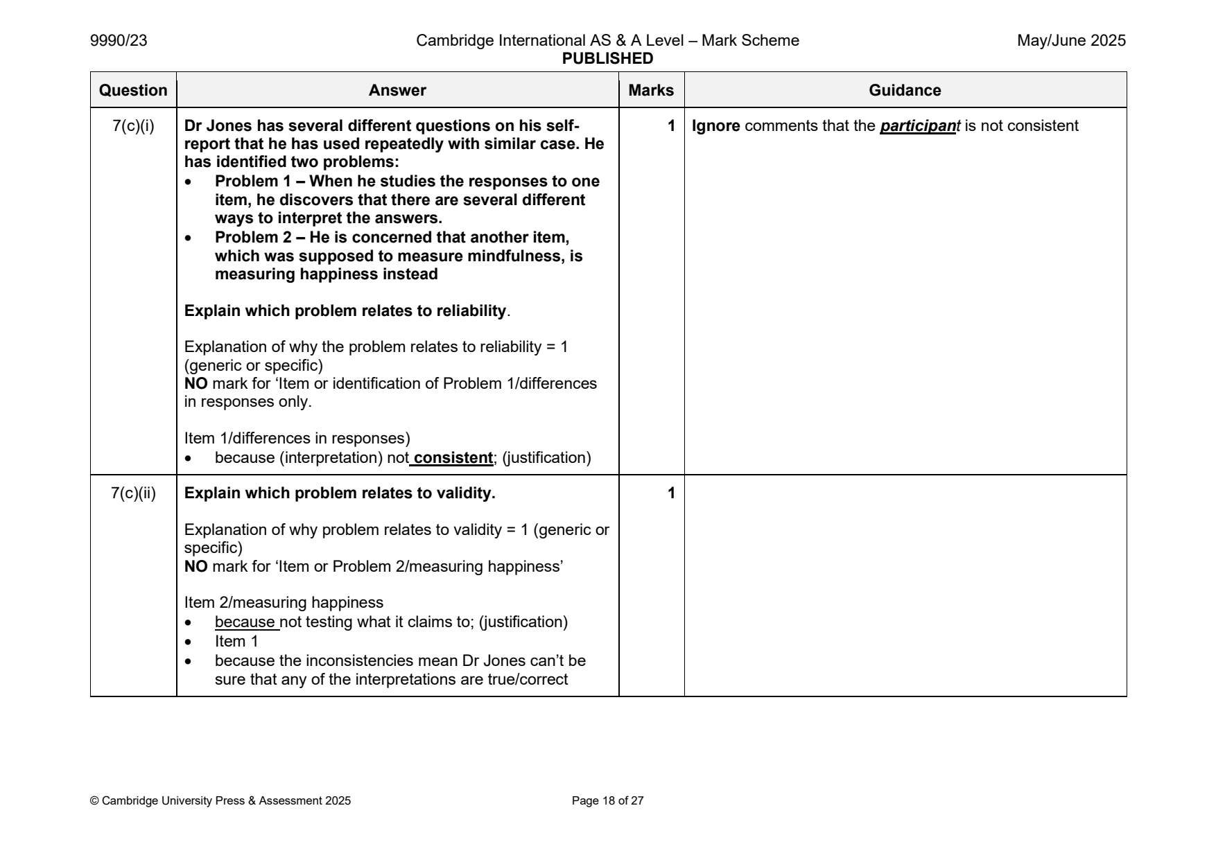 9990-2025-mj-23-q07 official mark scheme page
