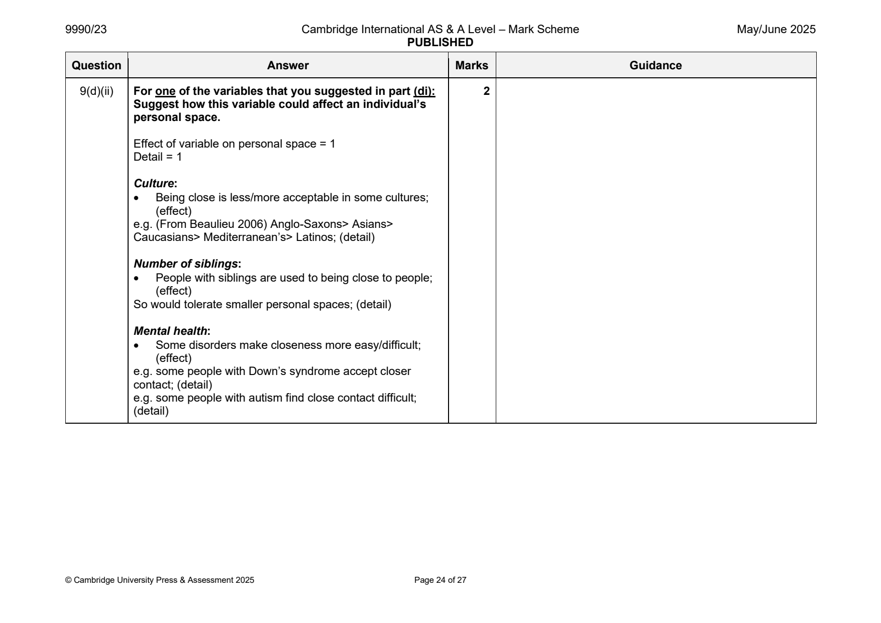 9990-2025-mj-23-q09 official mark scheme page