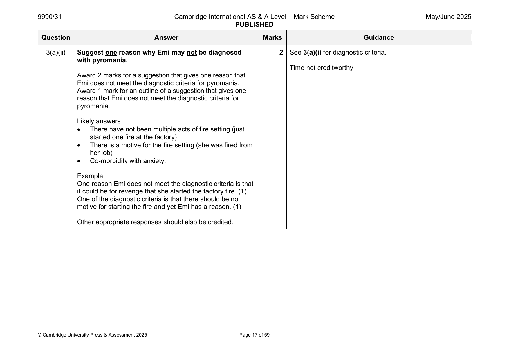 9990-2025-mj-31-q03 official mark scheme page