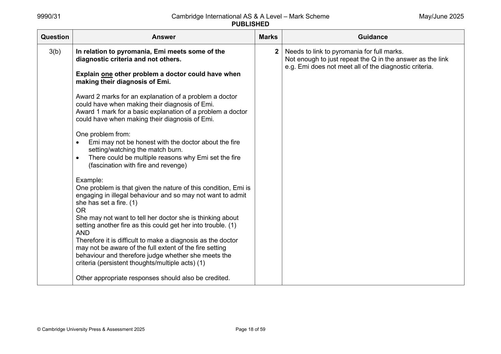 9990-2025-mj-31-q03 official mark scheme page