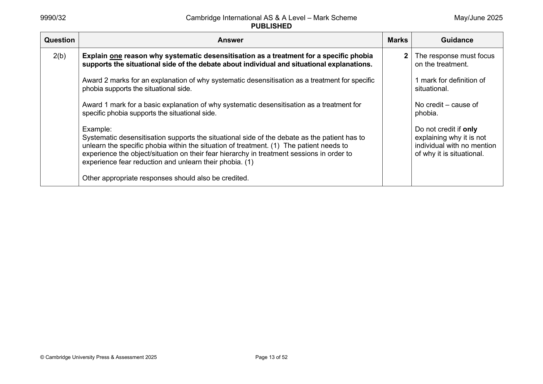 9990-2025-mj-32-q02 official mark scheme page