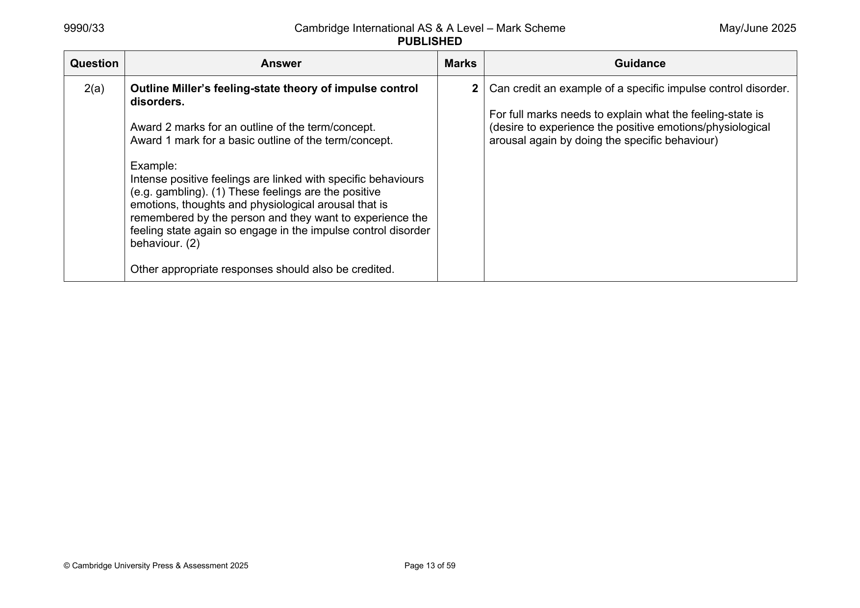 9990-2025-mj-33-q02 official mark scheme page