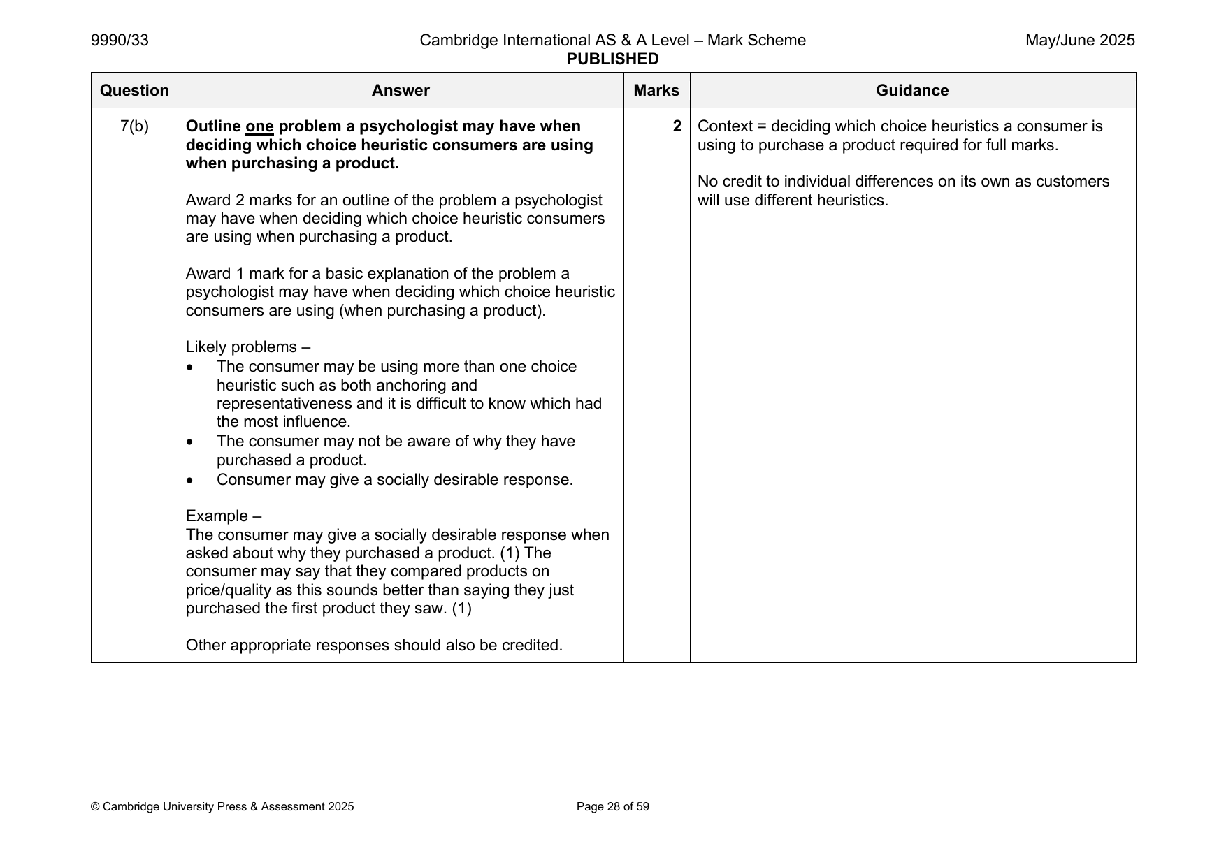9990-2025-mj-33-q07 official mark scheme page