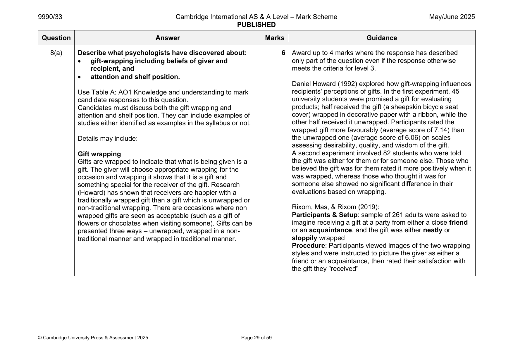9990-2025-mj-33-q08 official mark scheme page