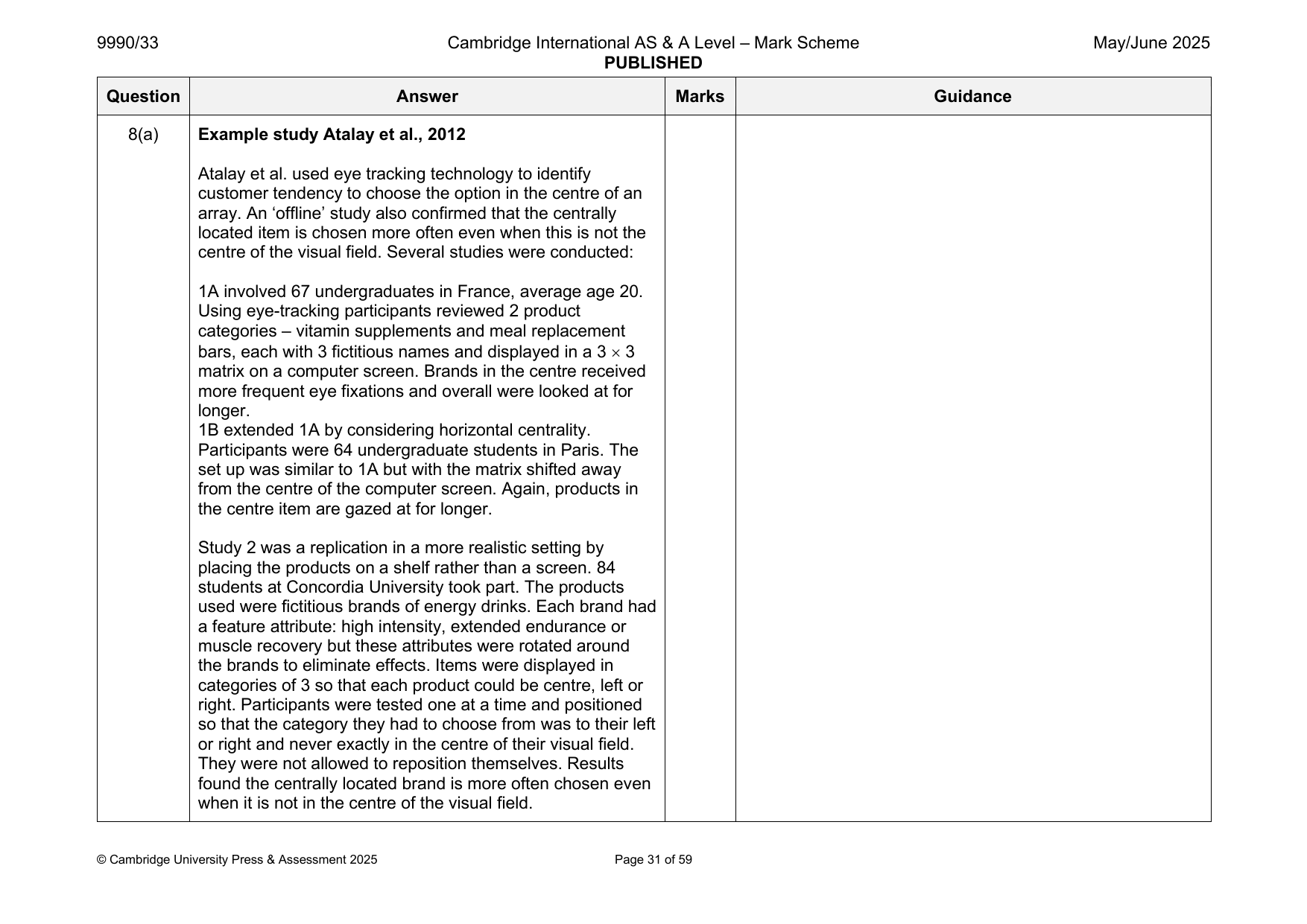 9990-2025-mj-33-q08 official mark scheme page