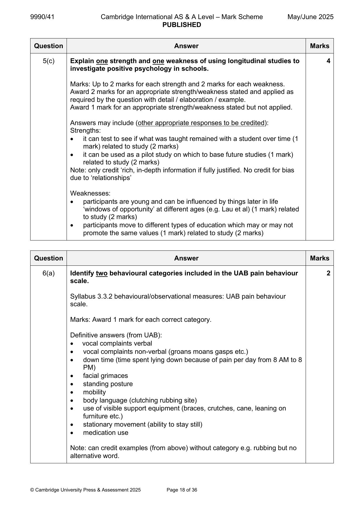 9990-2025-mj-41-q06 official mark scheme page