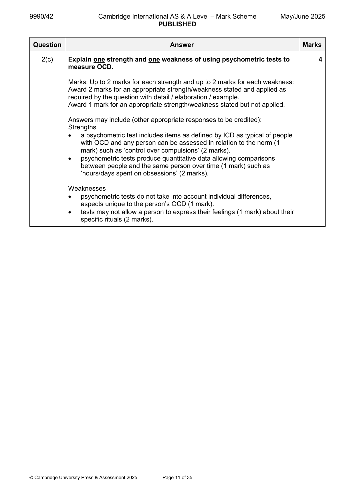 9990-2025-mj-42-q02 official mark scheme page