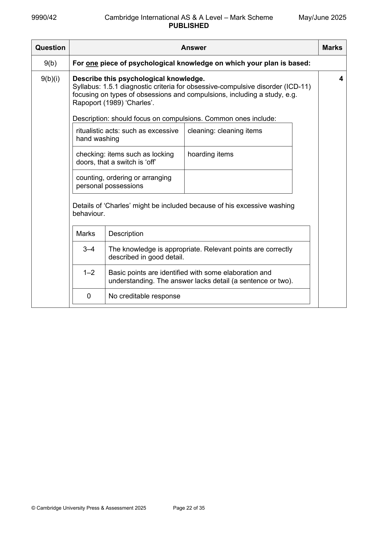 9990-2025-mj-42-q09 official mark scheme page