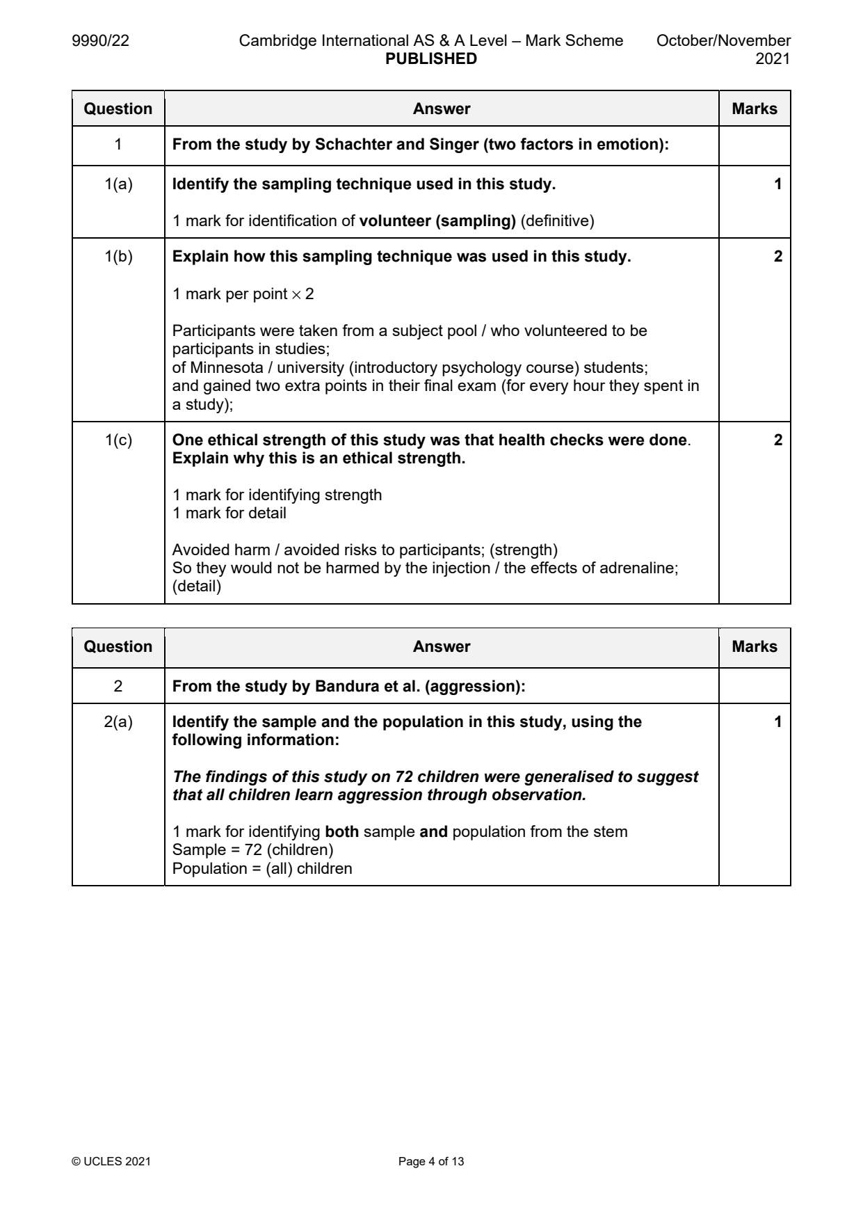9990-2021-on-22-q01 official mark scheme page