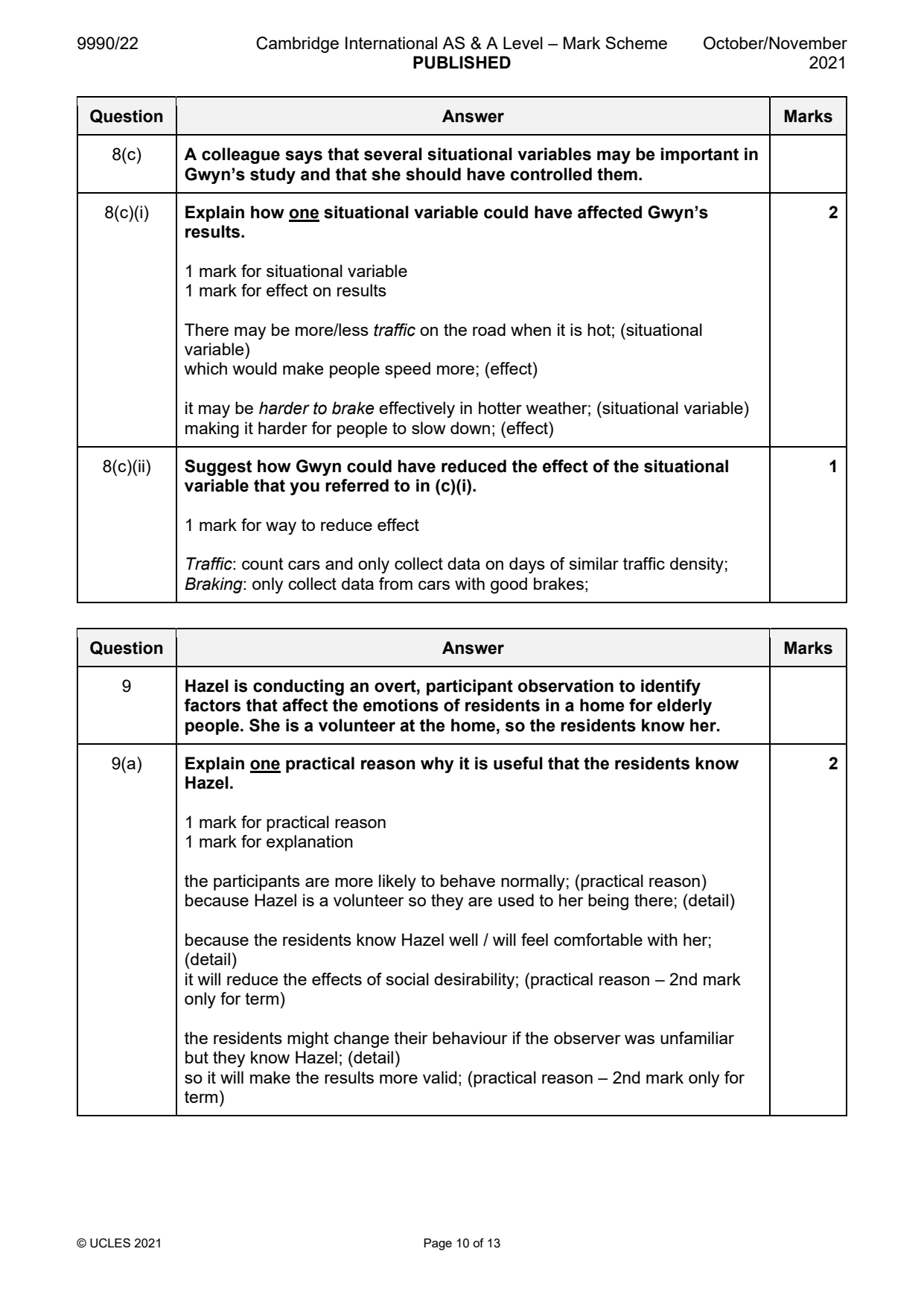 9990-2021-on-22-q08 official mark scheme page