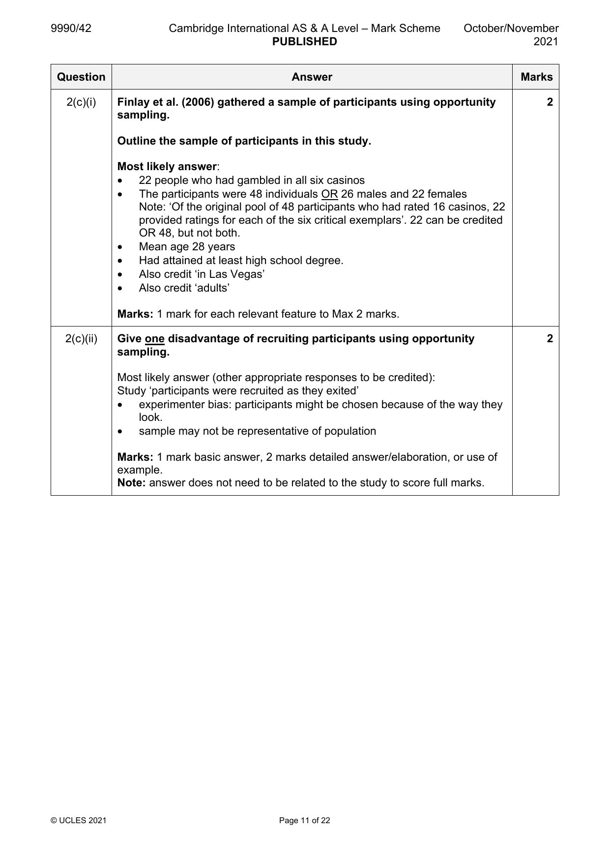 9990-2021-on-42-q02 official mark scheme page