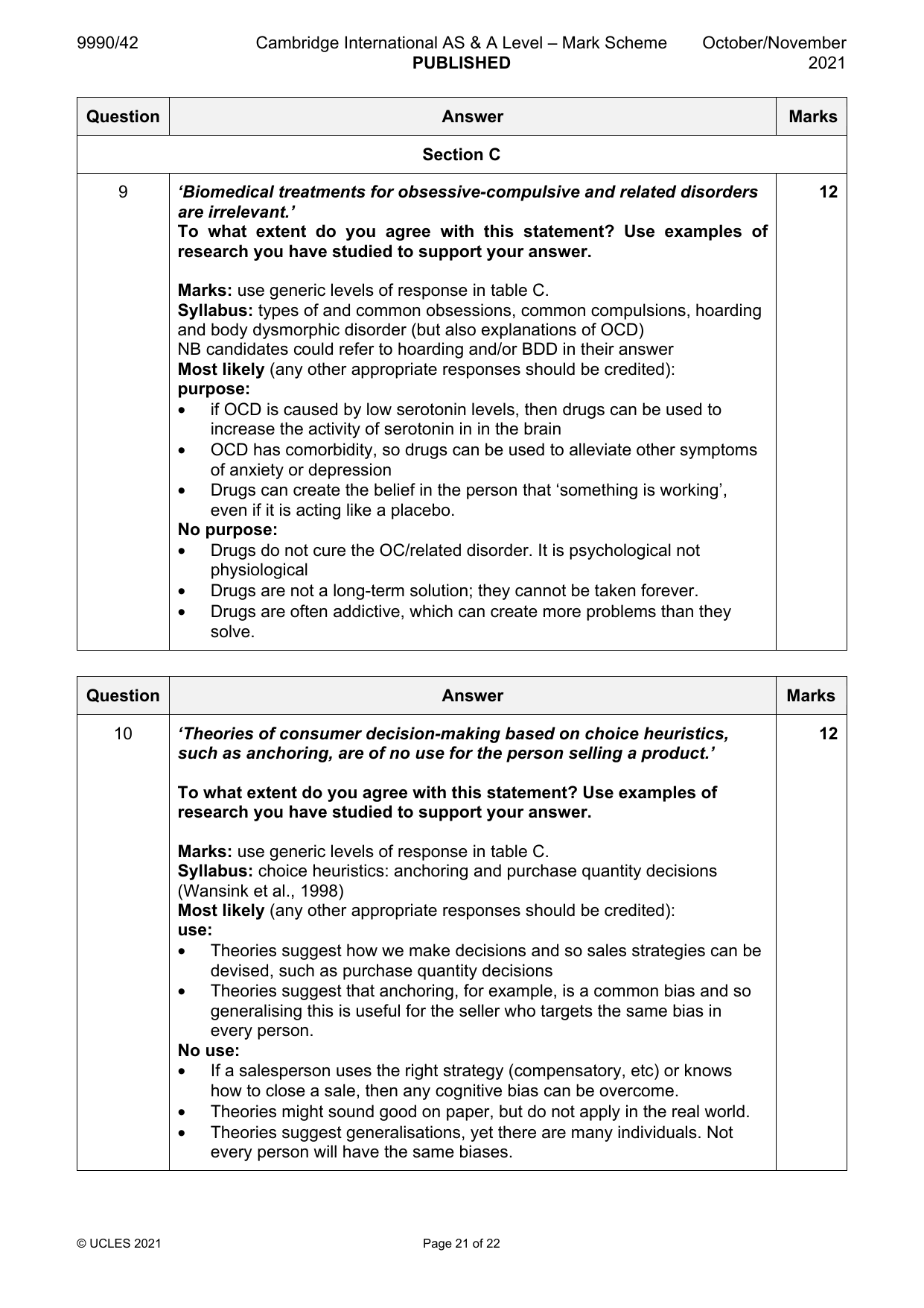 9990-2021-on-42-q10 official mark scheme page