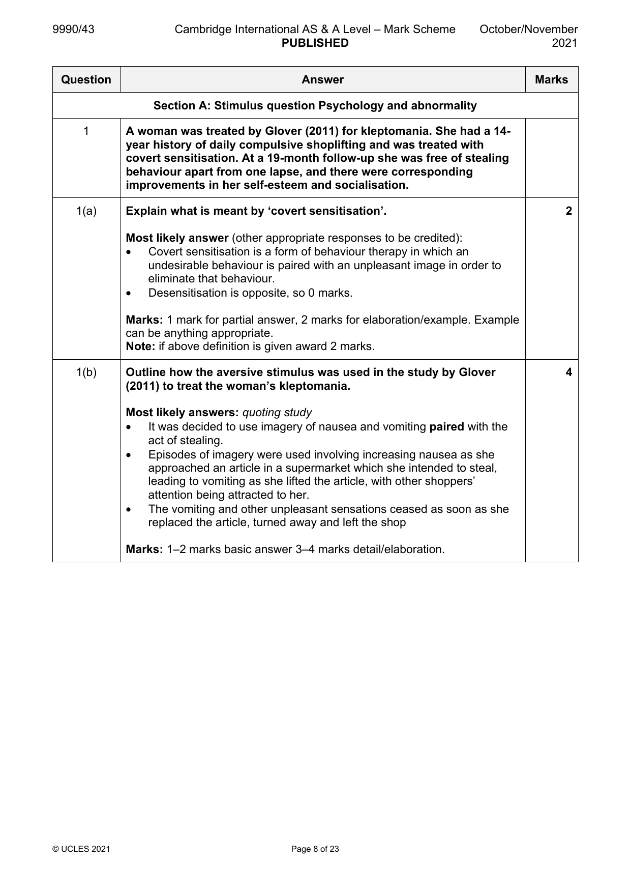9990-2021-on-43-q01 official mark scheme page