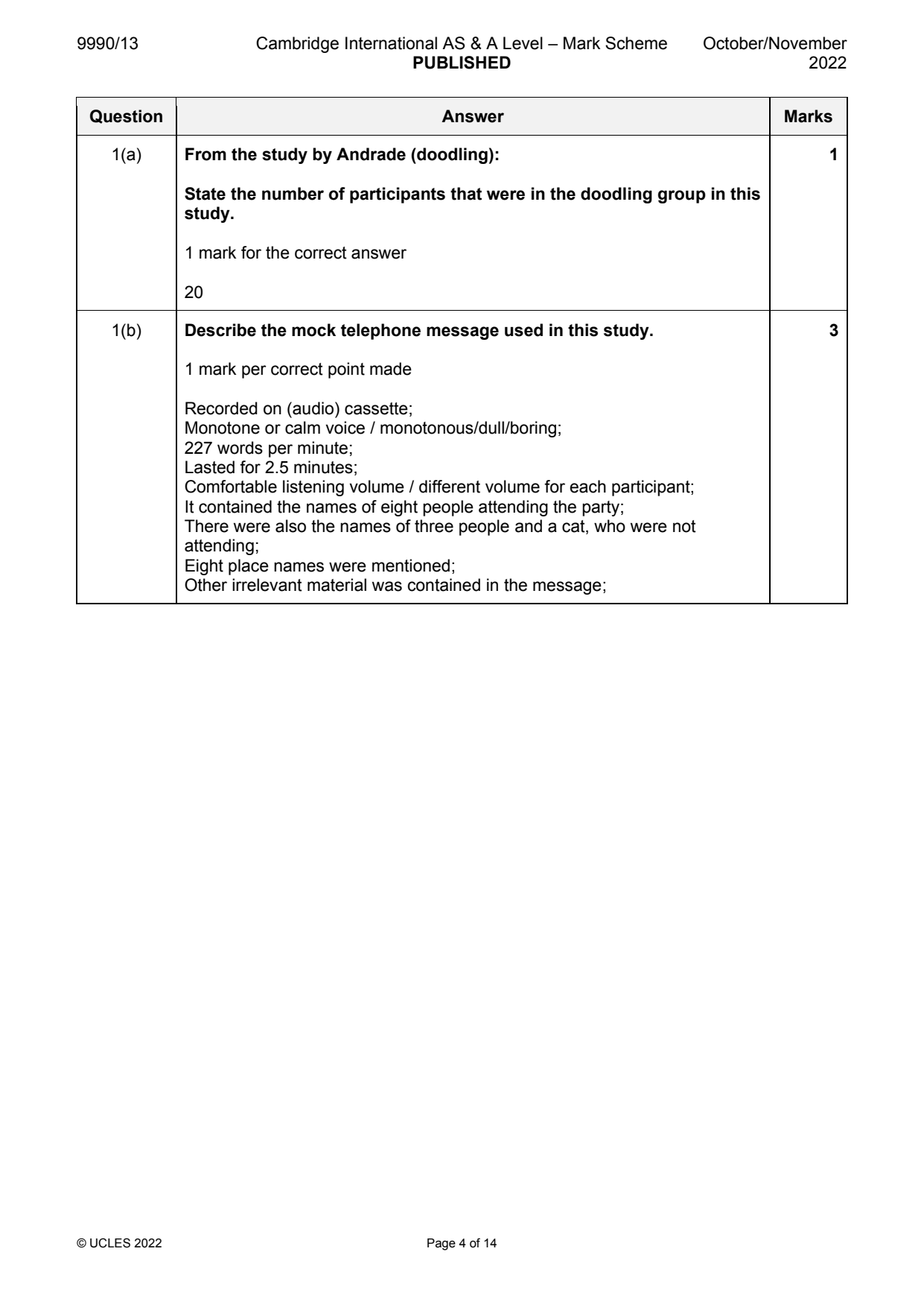 9990-2022-on-13-q01 official mark scheme page