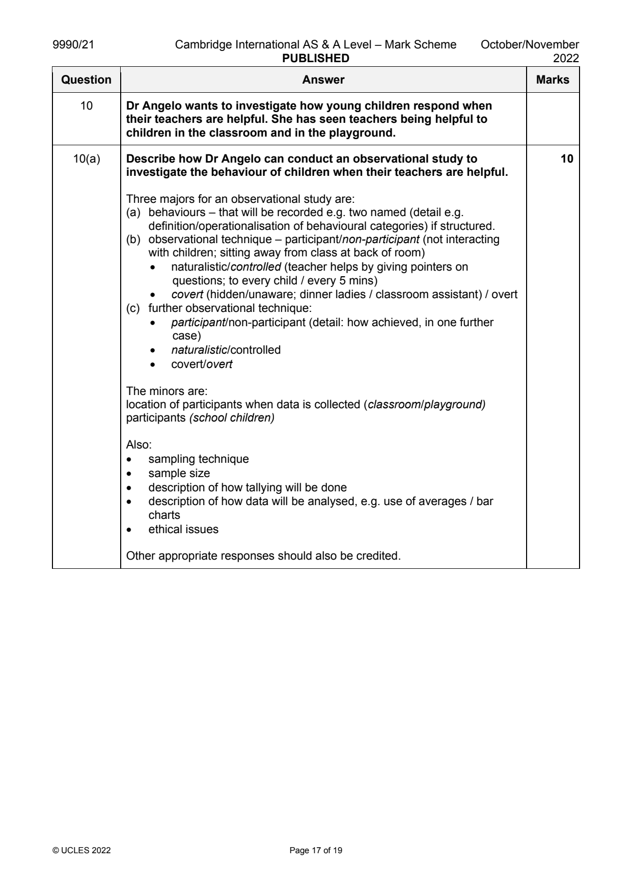 9990-2022-on-21-q10 official mark scheme page