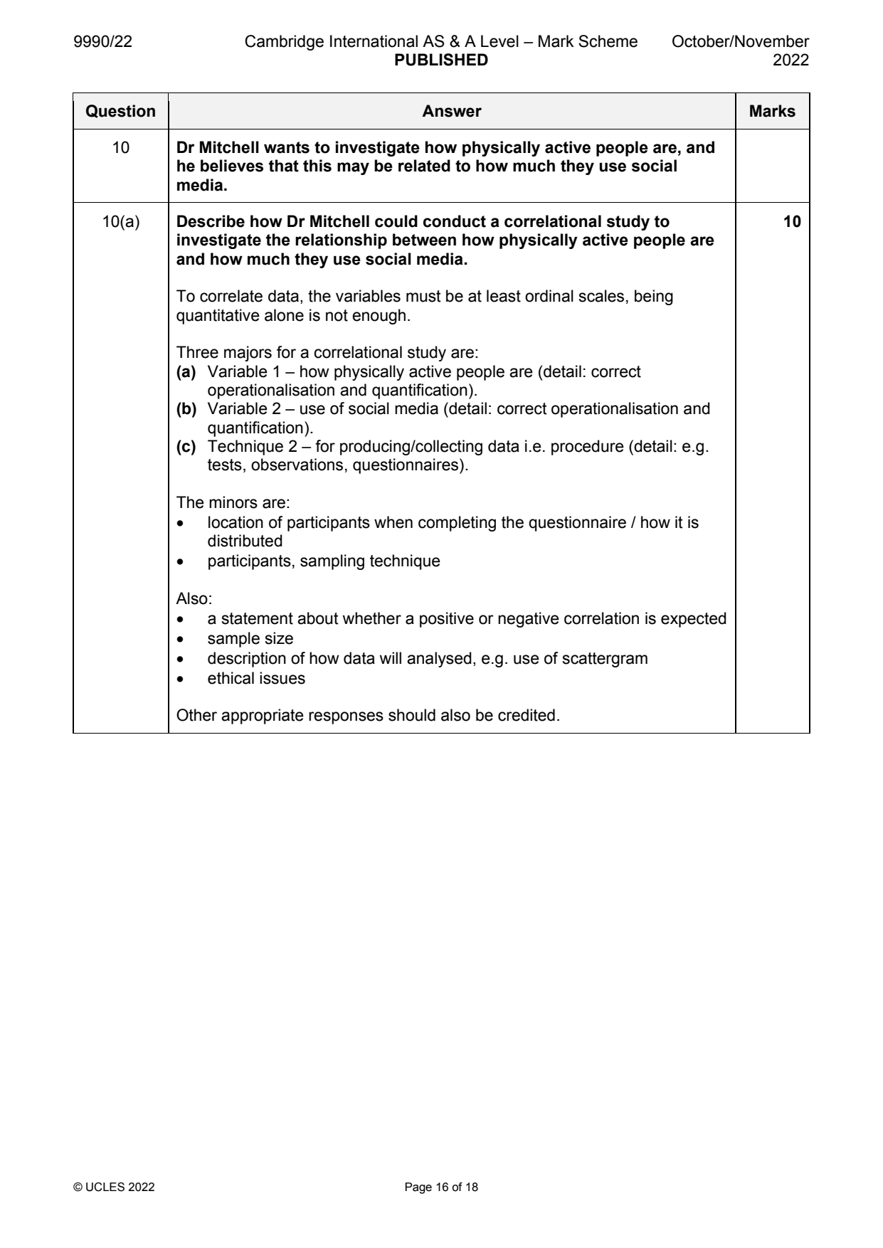 9990-2022-on-22-q10 official mark scheme page