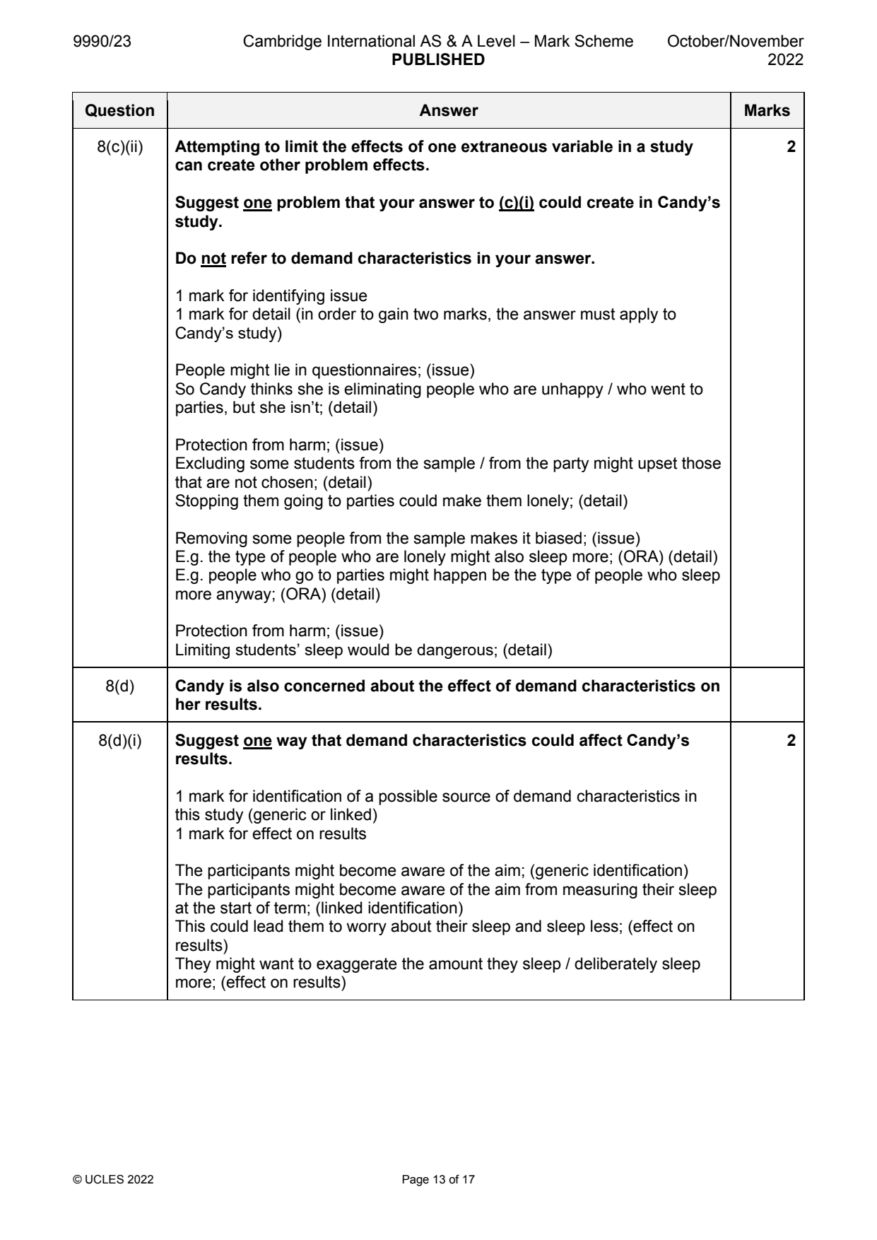 9990-2022-on-23-q08 official mark scheme page