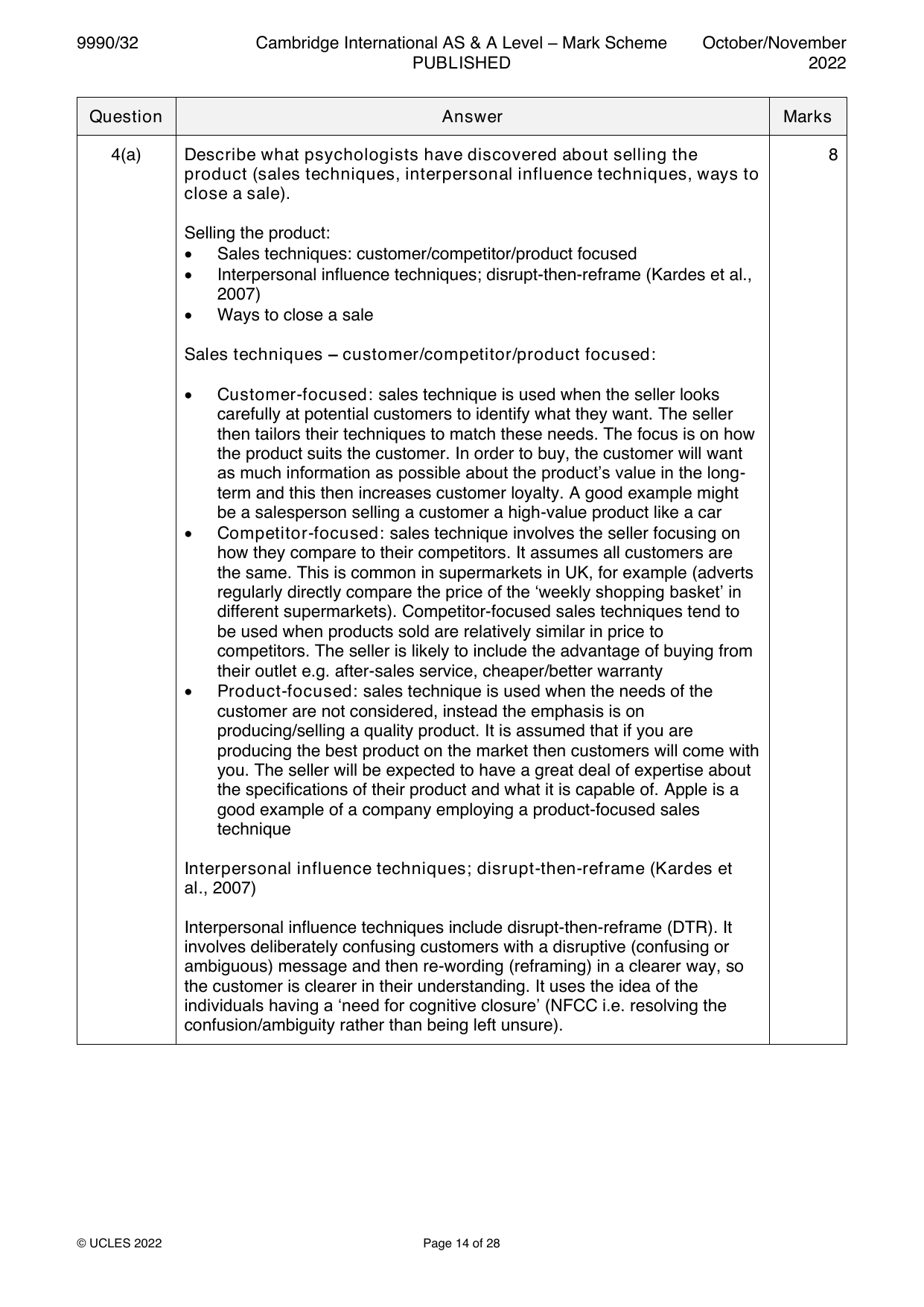 9990-2022-on-32-q04 official mark scheme page