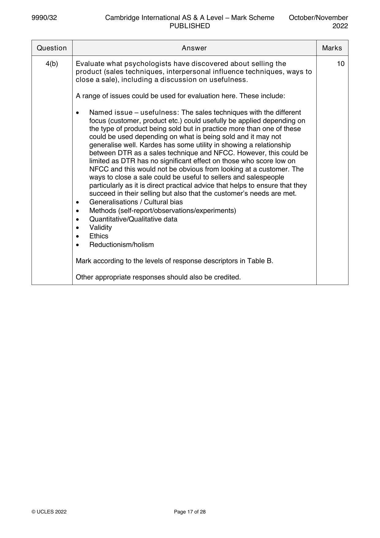 9990-2022-on-32-q04 official mark scheme page