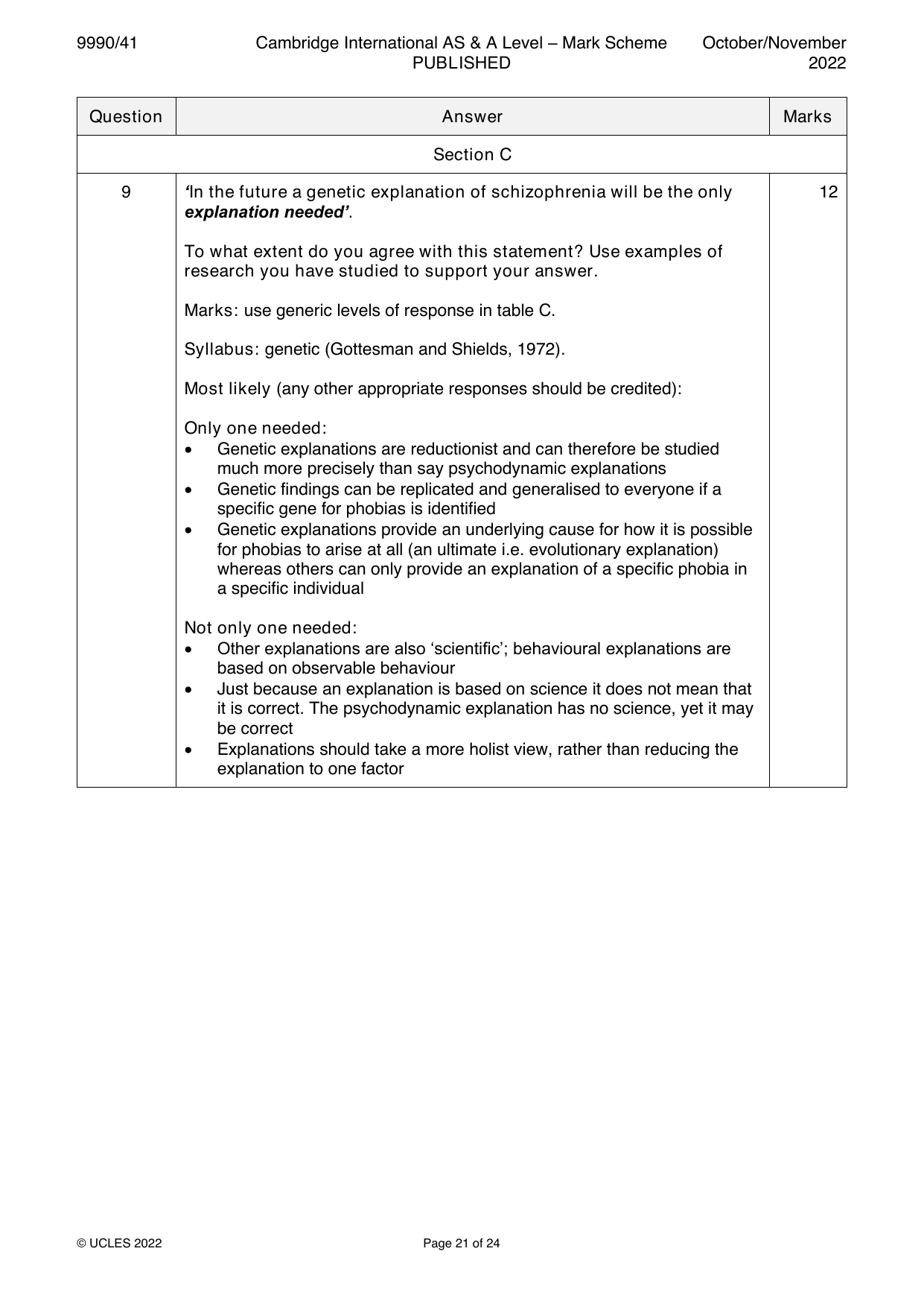 9990-2022-on-41-q09 official mark scheme page