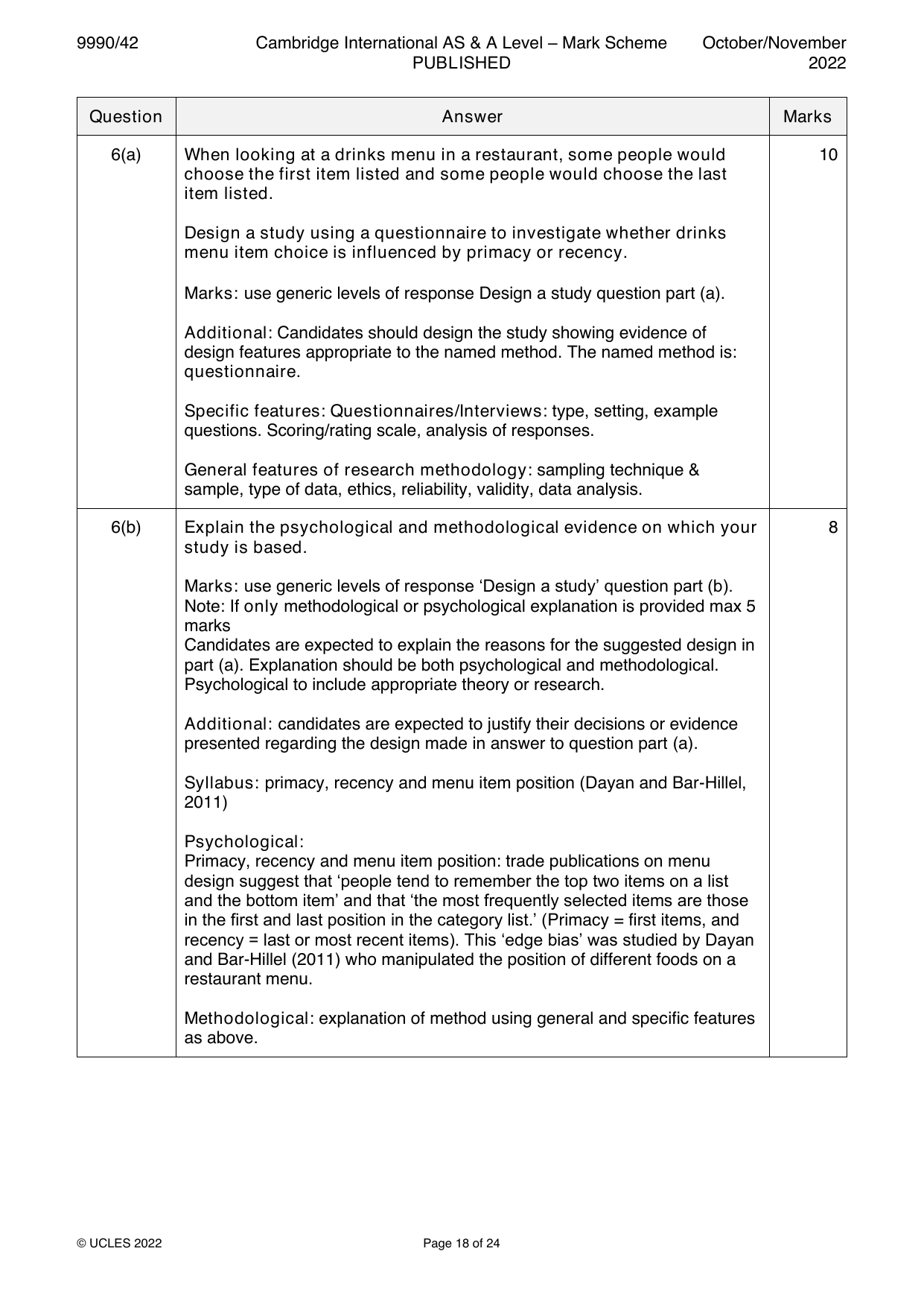 9990-2022-on-42-q06 official mark scheme page