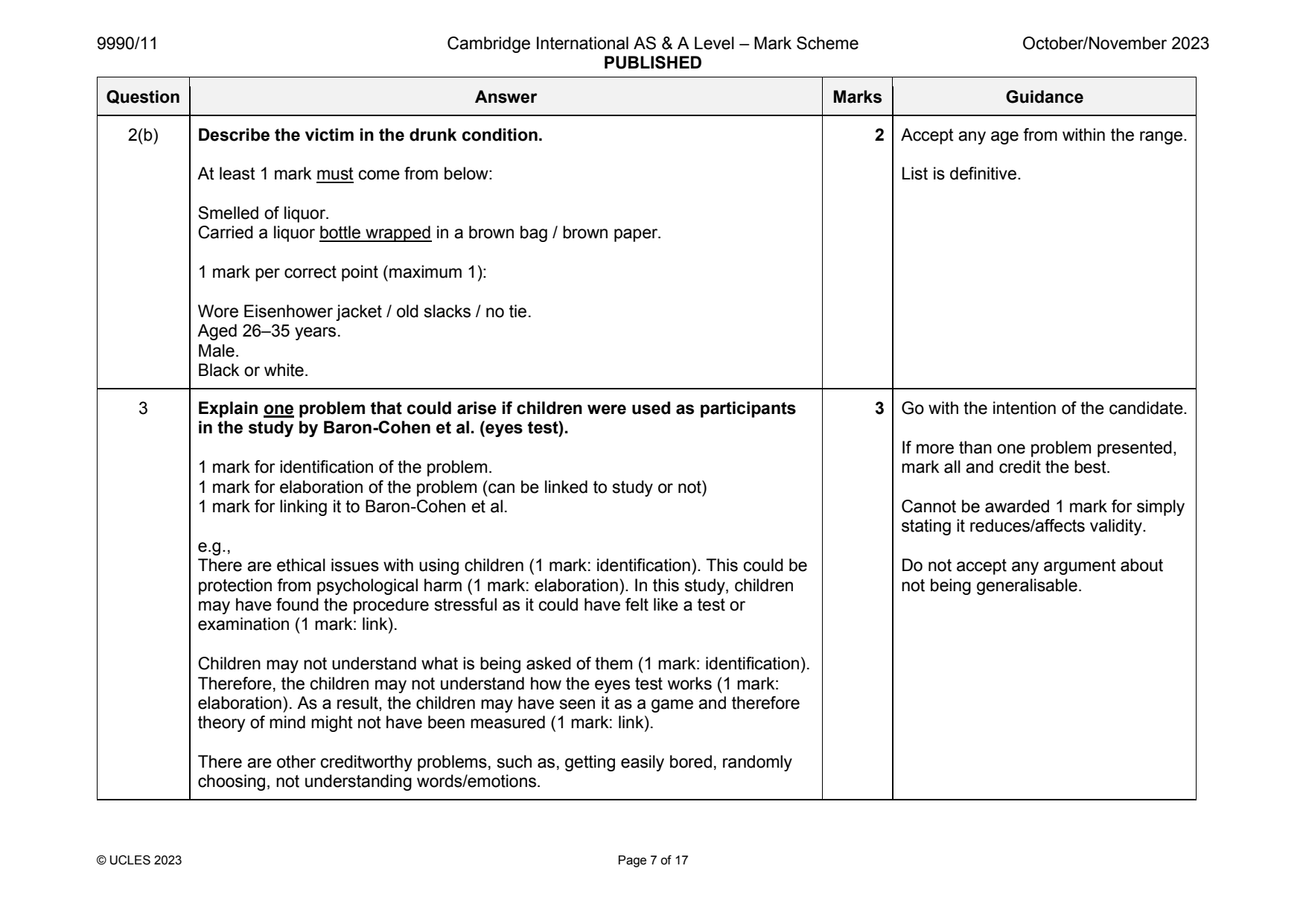 9990-2023-on-11-q02 official mark scheme page