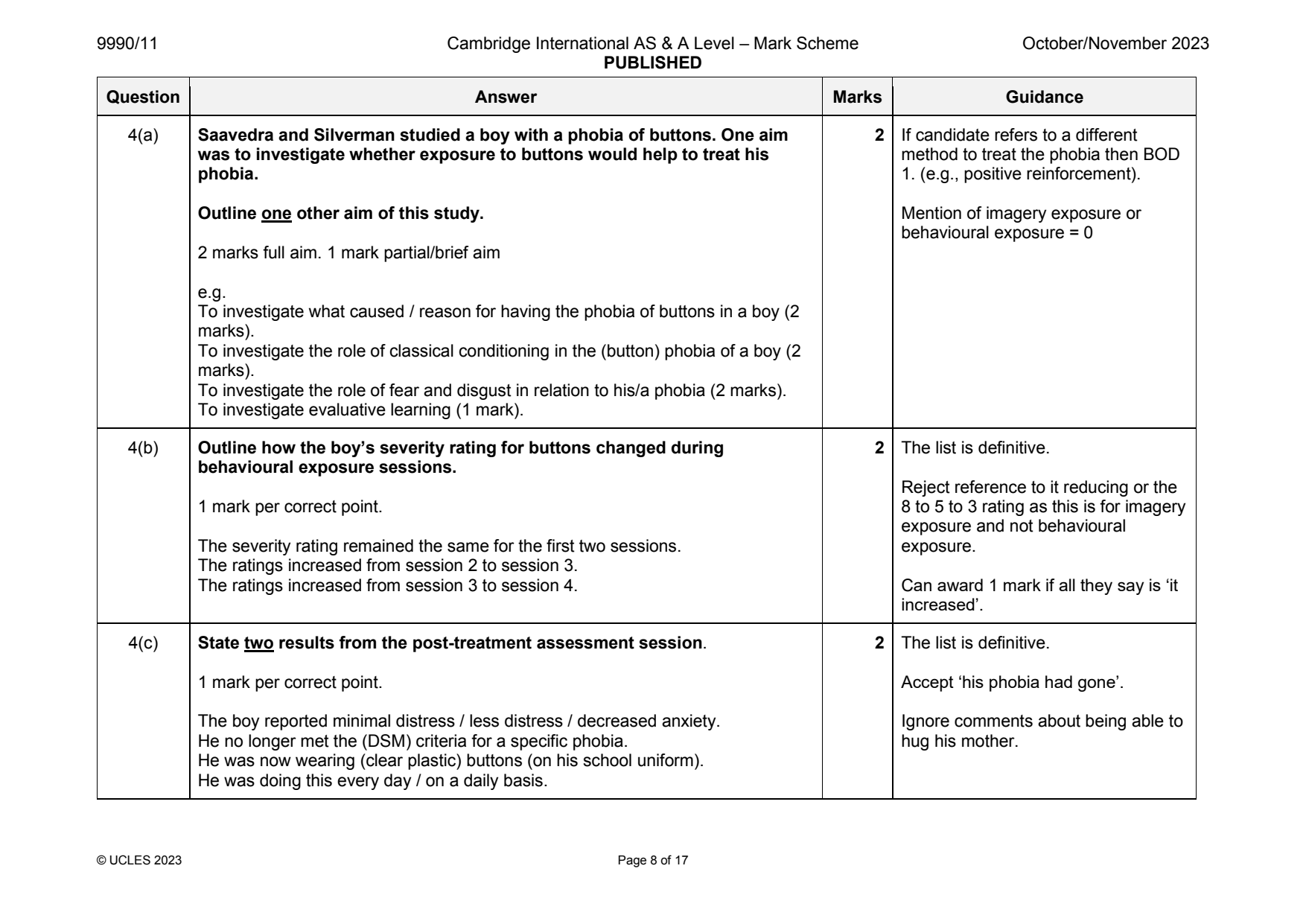 9990-2023-on-11-q04 official mark scheme page