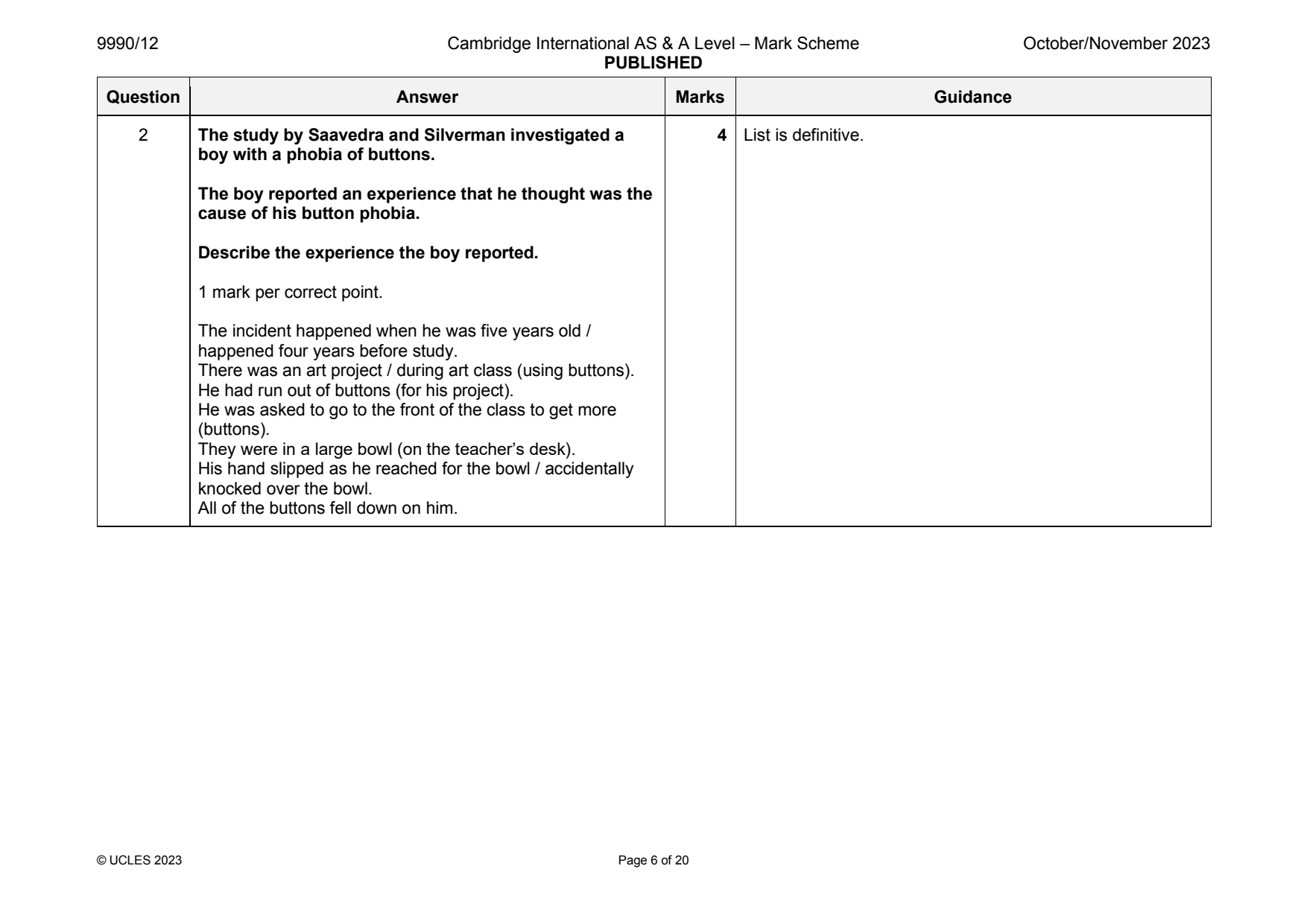 9990-2023-on-12-q02 official mark scheme page