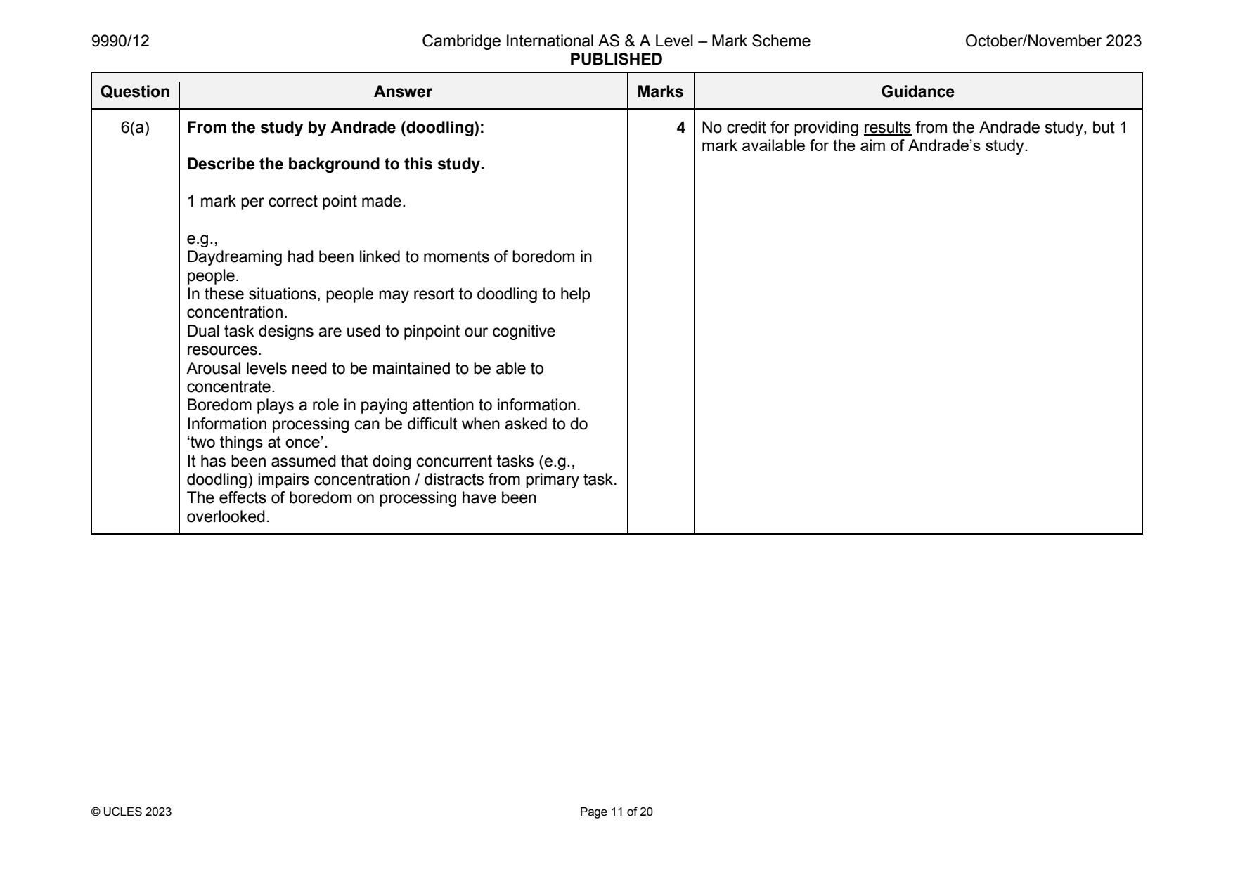 9990-2023-on-12-q06 official mark scheme page