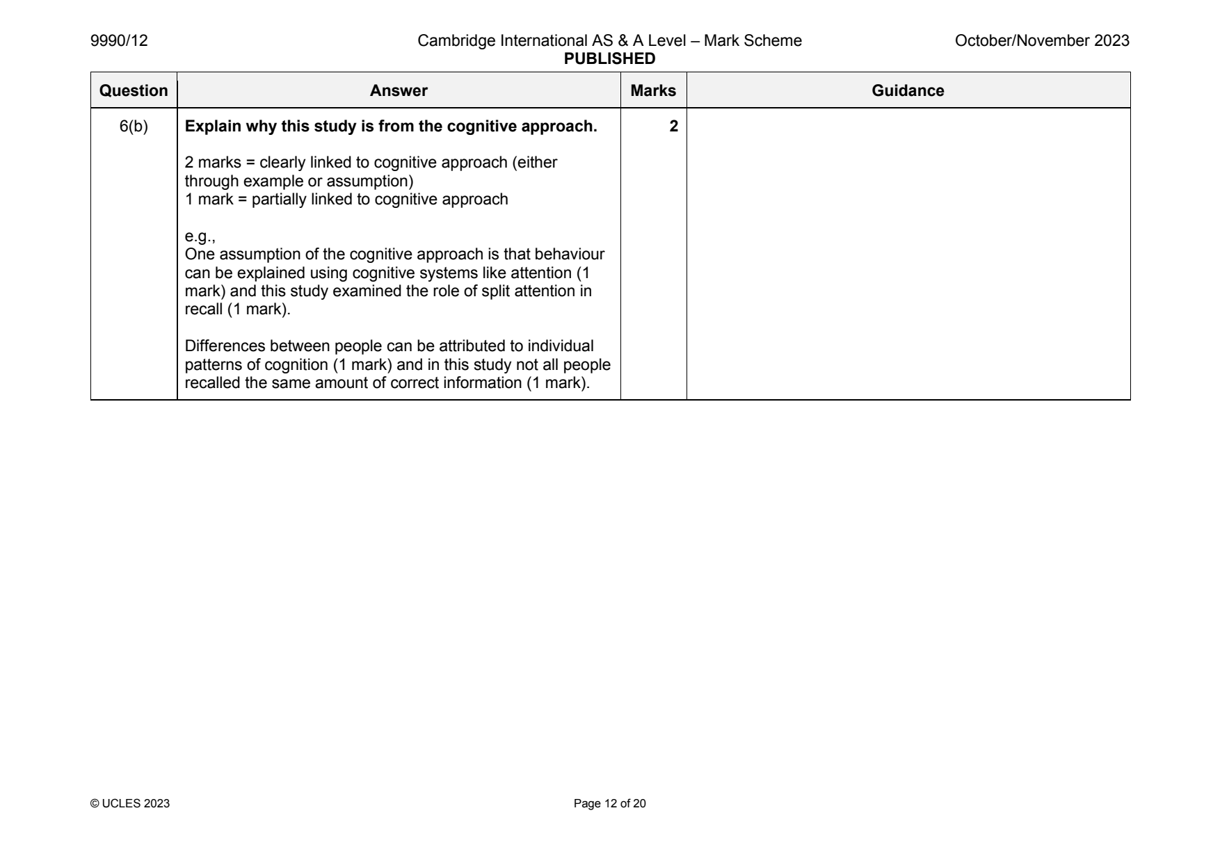 9990-2023-on-12-q06 official mark scheme page