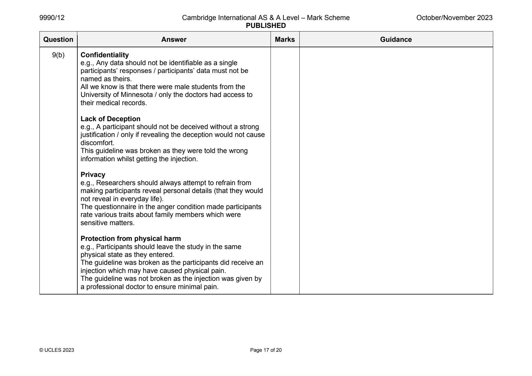 9990-2023-on-12-q09 official mark scheme page