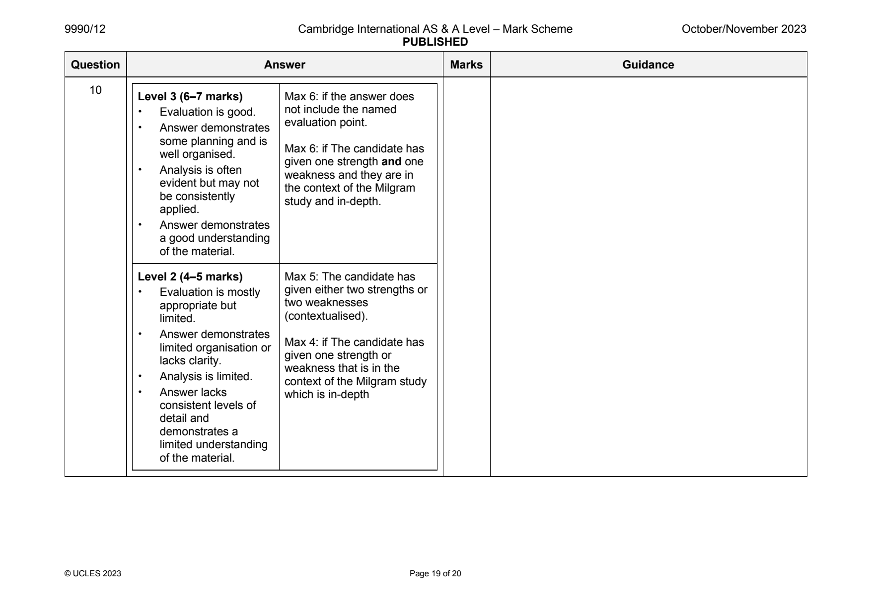 9990-2023-on-12-q10 official mark scheme page