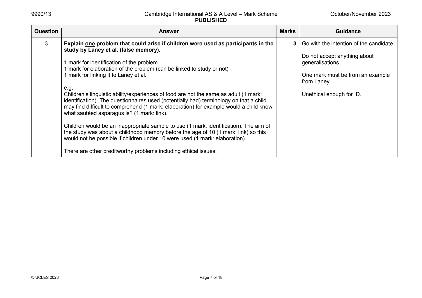9990-2023-on-13-q03 official mark scheme page