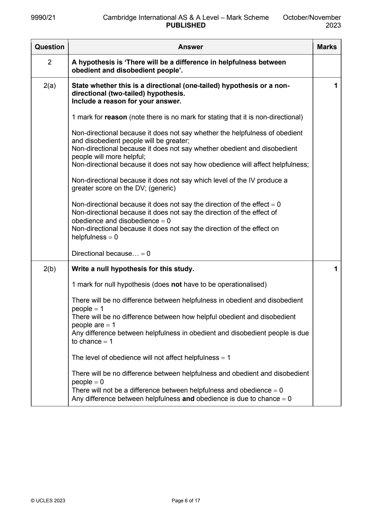 9990-2023-on-21-q02 official mark scheme page