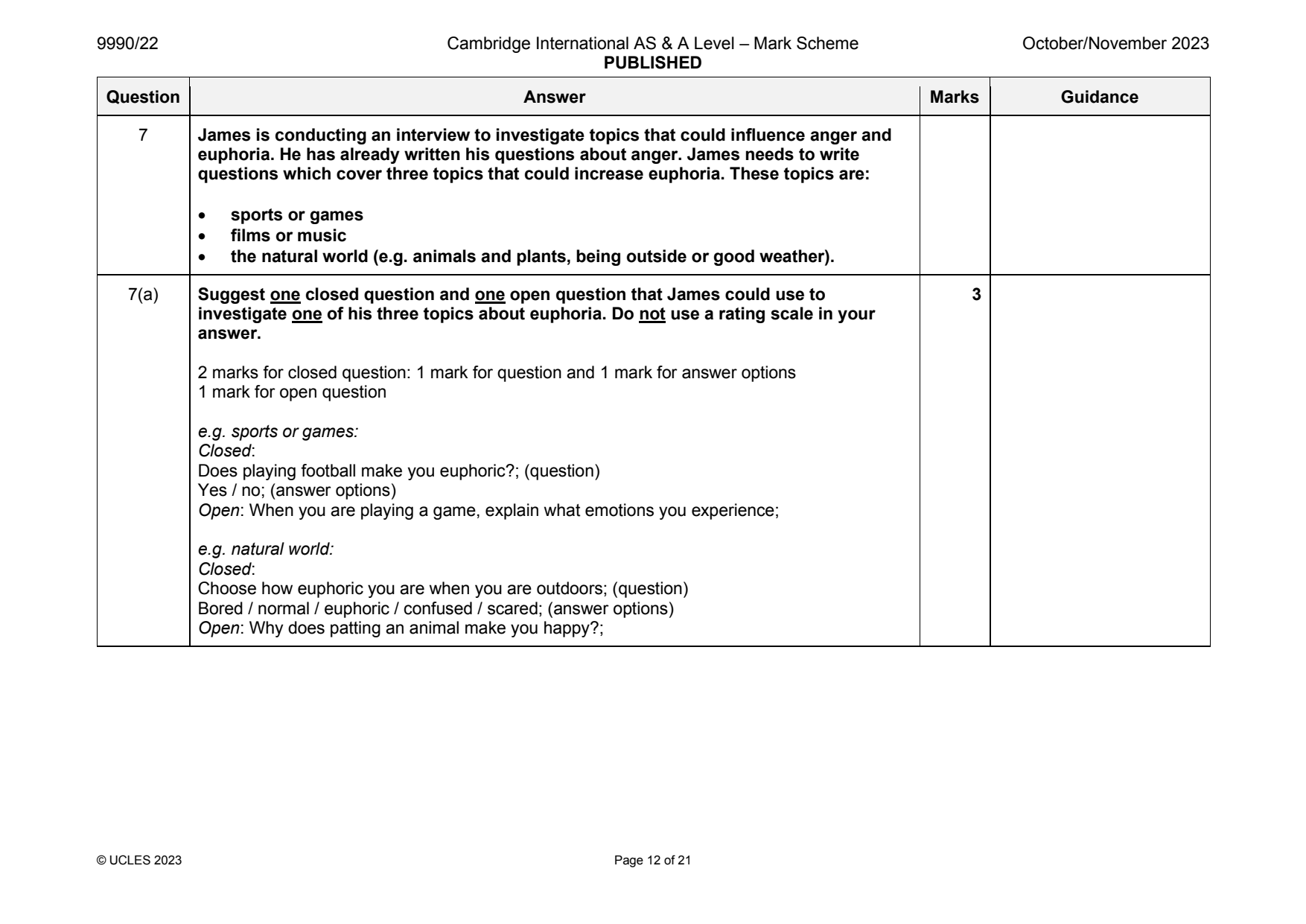 9990-2023-on-22-q07 official mark scheme page