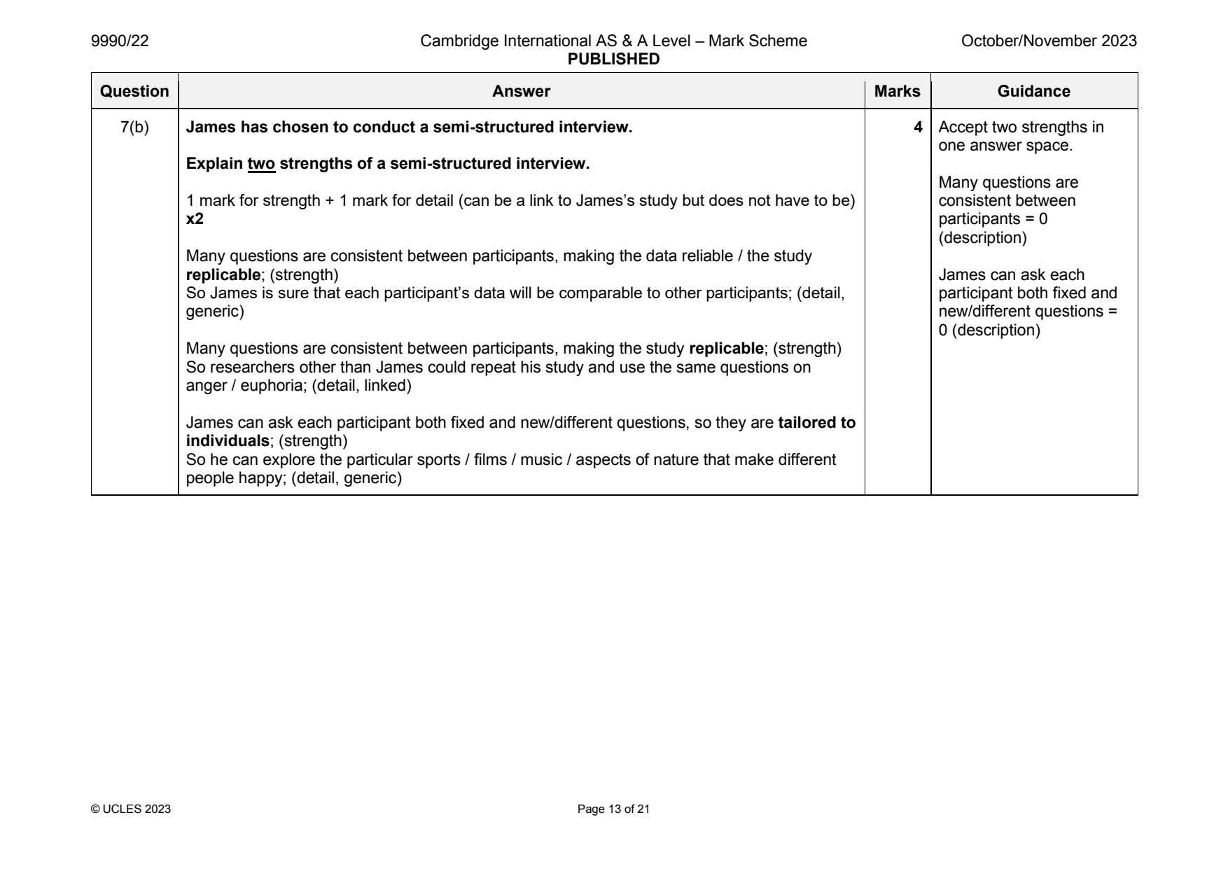 9990-2023-on-22-q07 official mark scheme page
