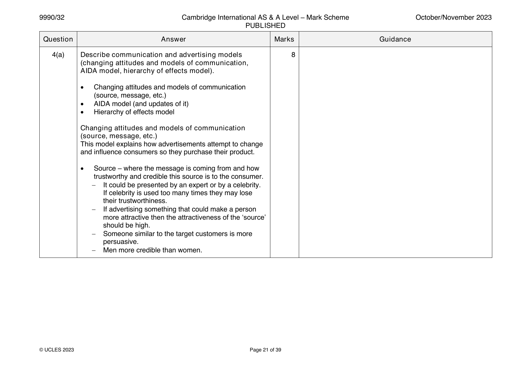 9990-2023-on-32-q04 official mark scheme page