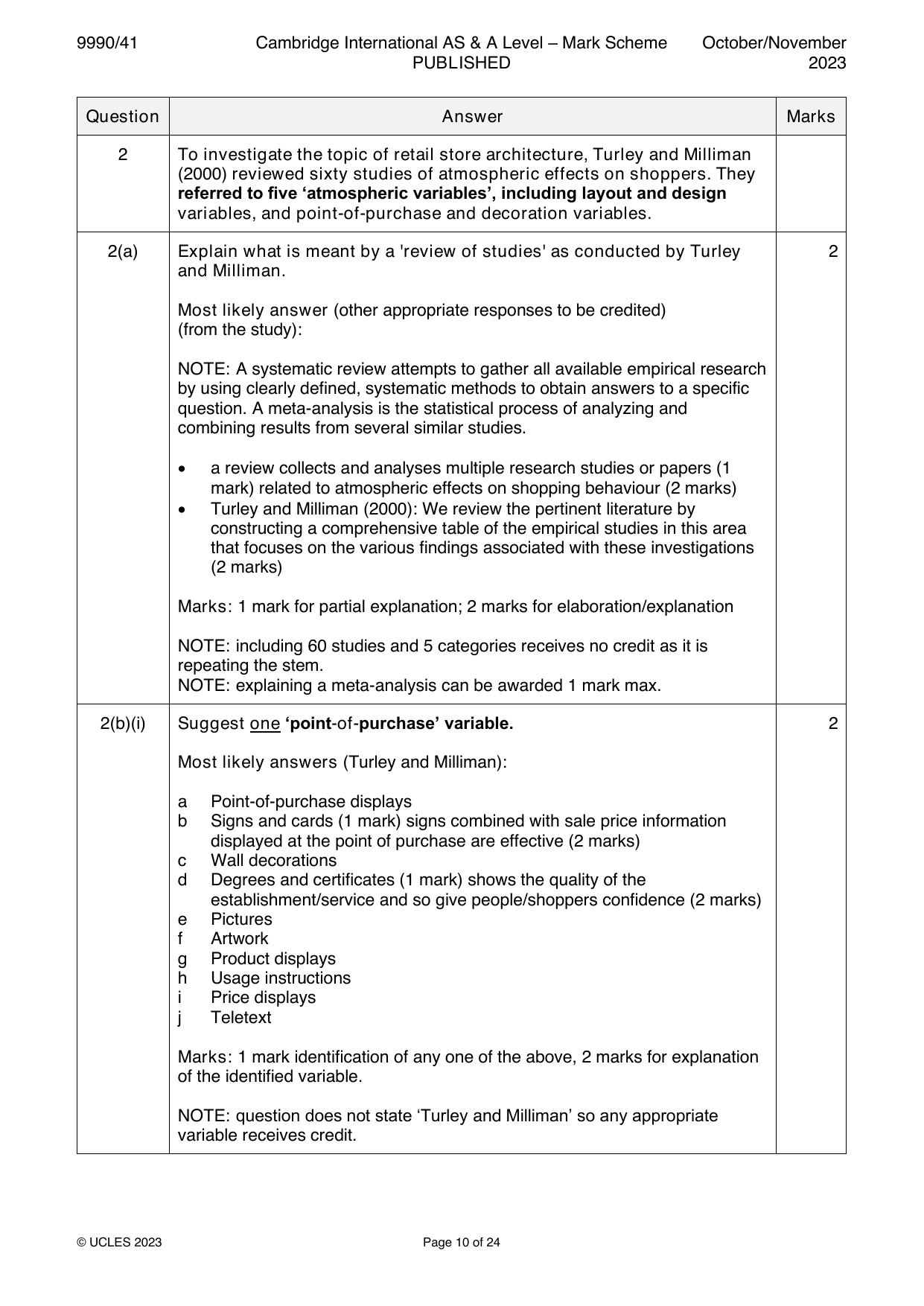 9990-2023-on-41-q02 official mark scheme page