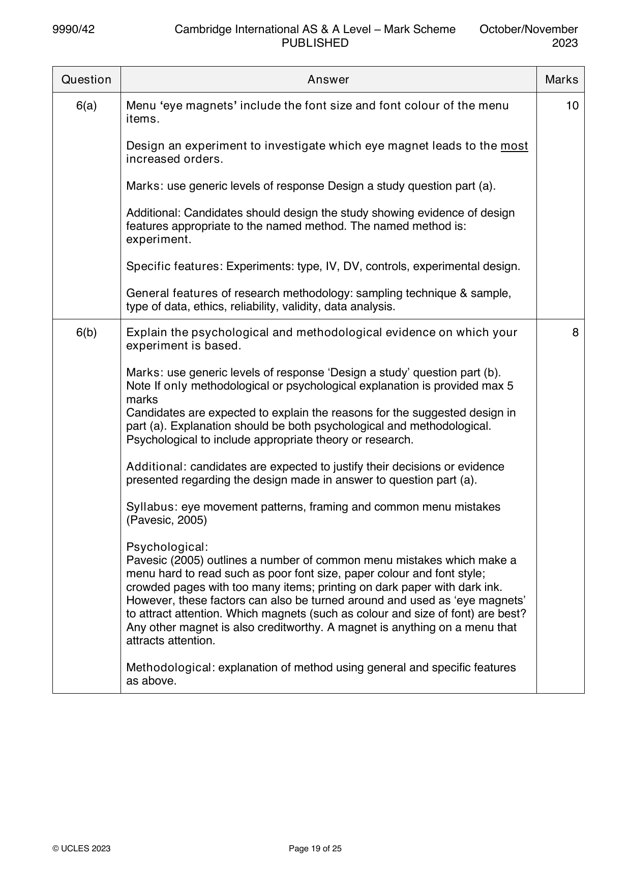 9990-2023-on-42-q06 official mark scheme page
