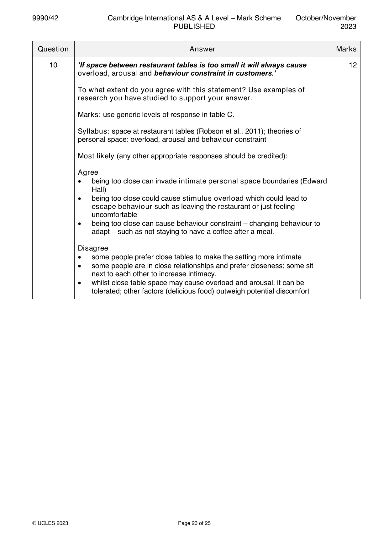 9990-2023-on-42-q10 official mark scheme page