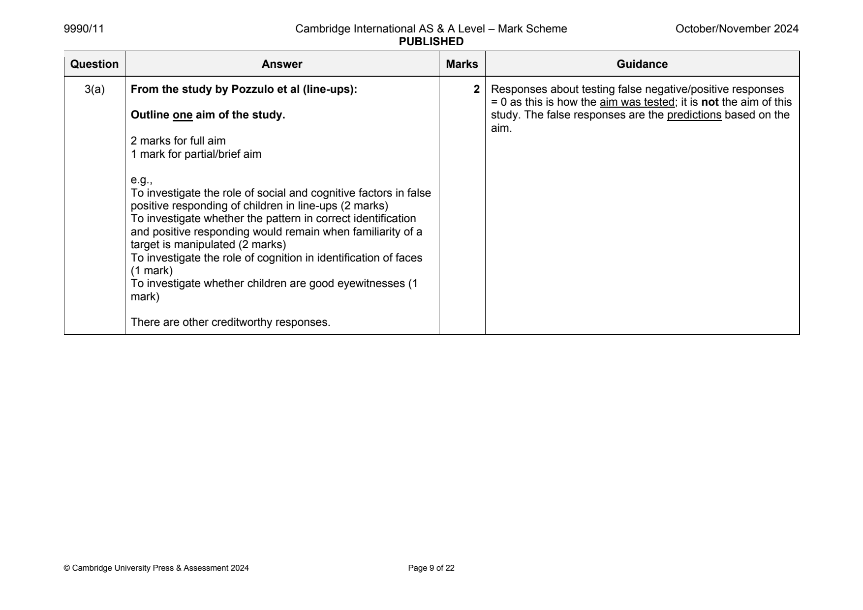 9990-2024-on-11-q03 official mark scheme page