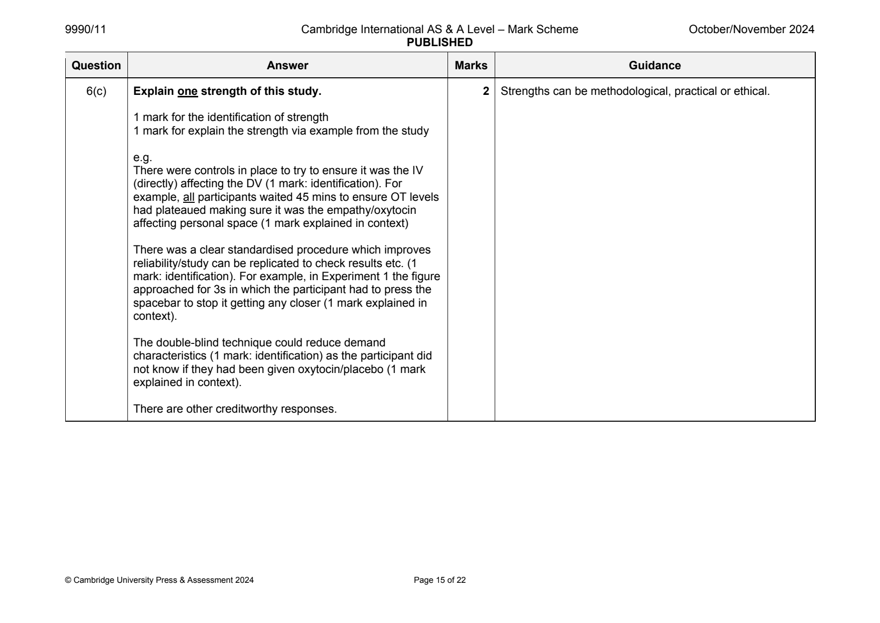 9990-2024-on-11-q06 official mark scheme page