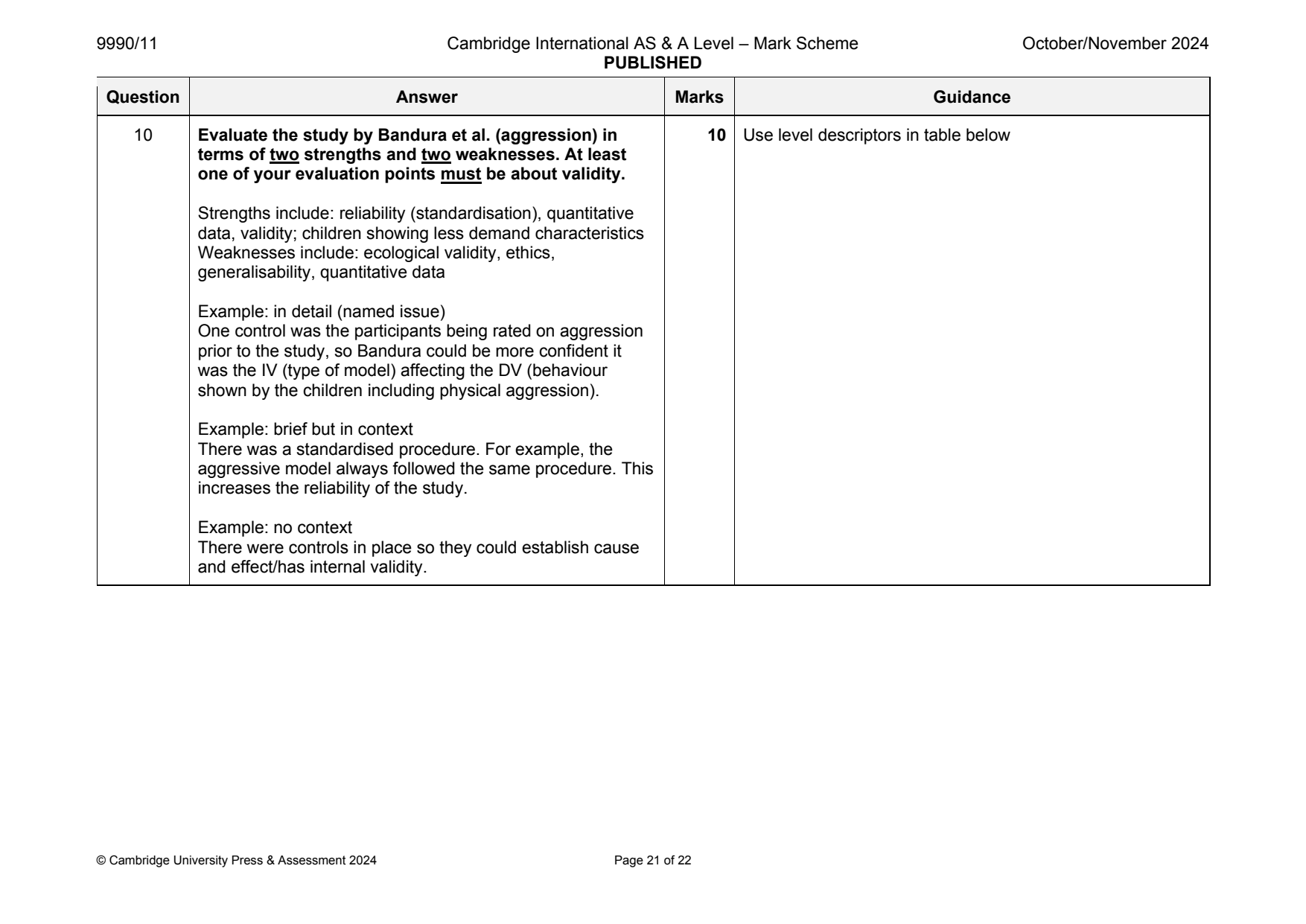 9990-2024-on-11-q10 official mark scheme page