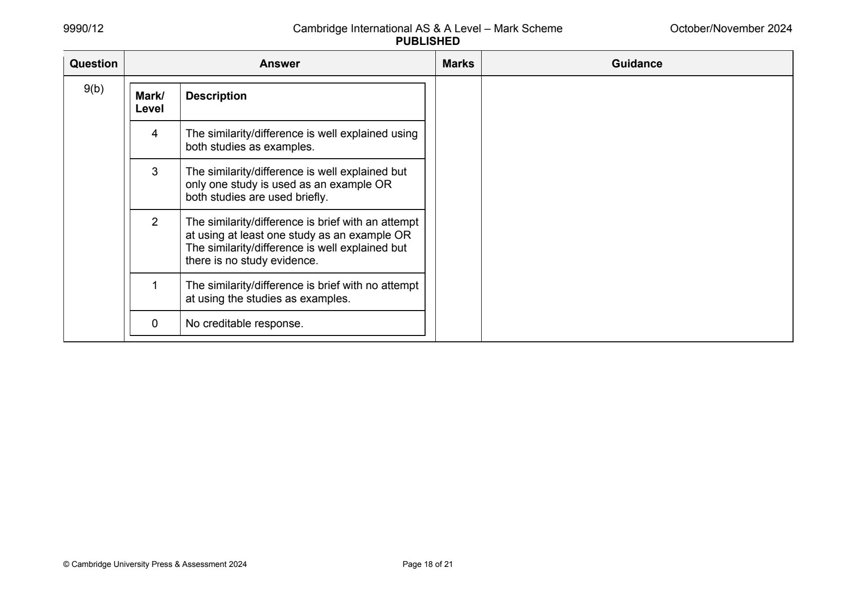9990-2024-on-12-q09 official mark scheme page
