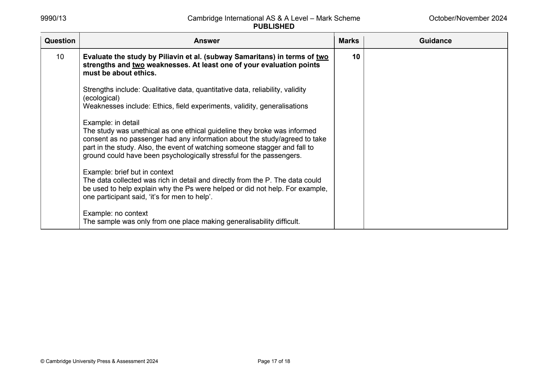 9990-2024-on-13-q10 official mark scheme page