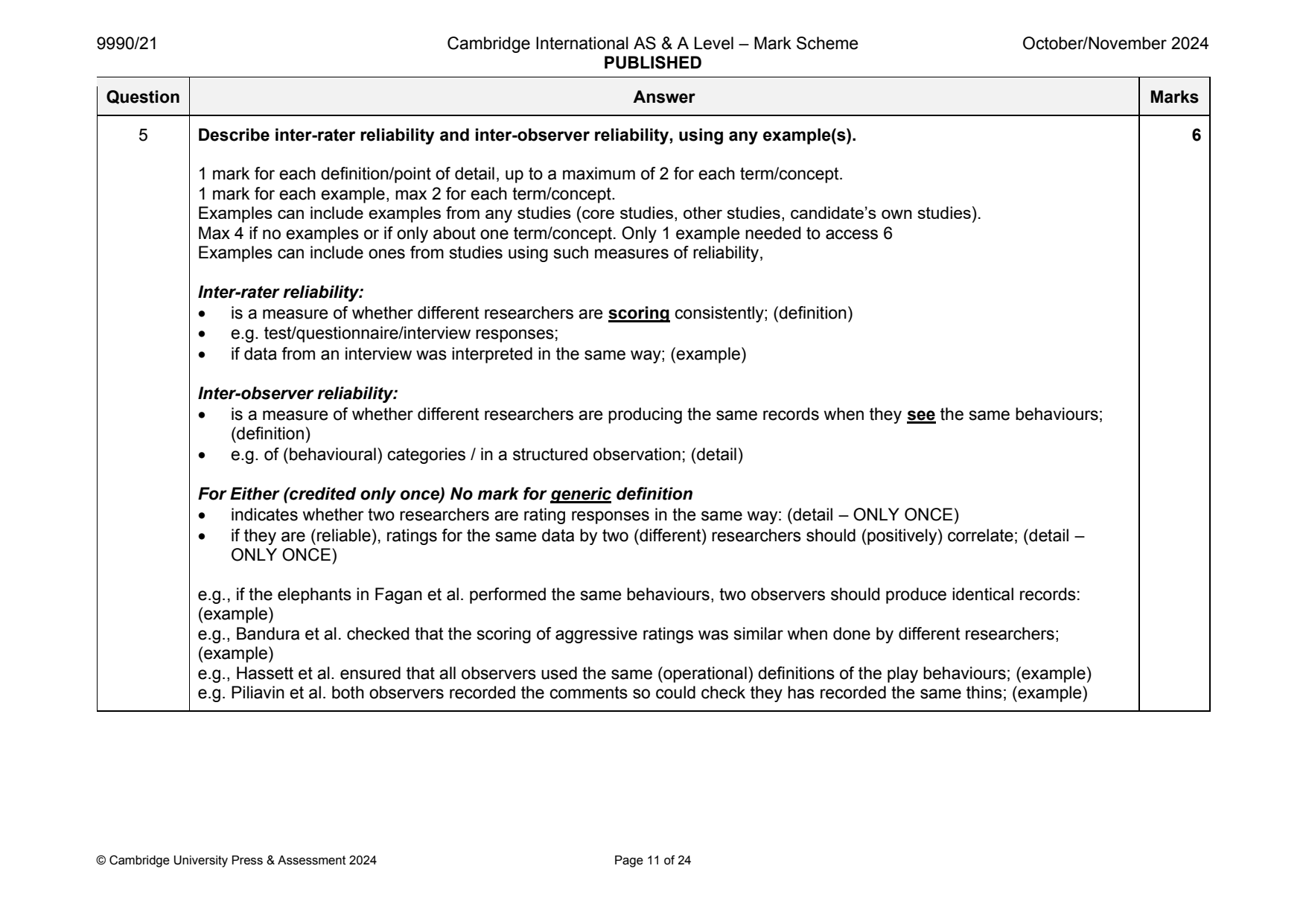 9990-2024-on-21-q05 official mark scheme page