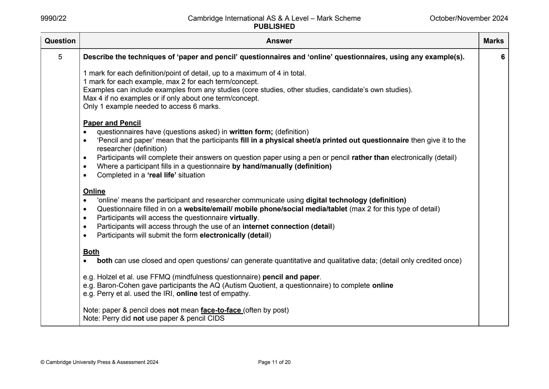 9990-2024-on-22-q05 official mark scheme page